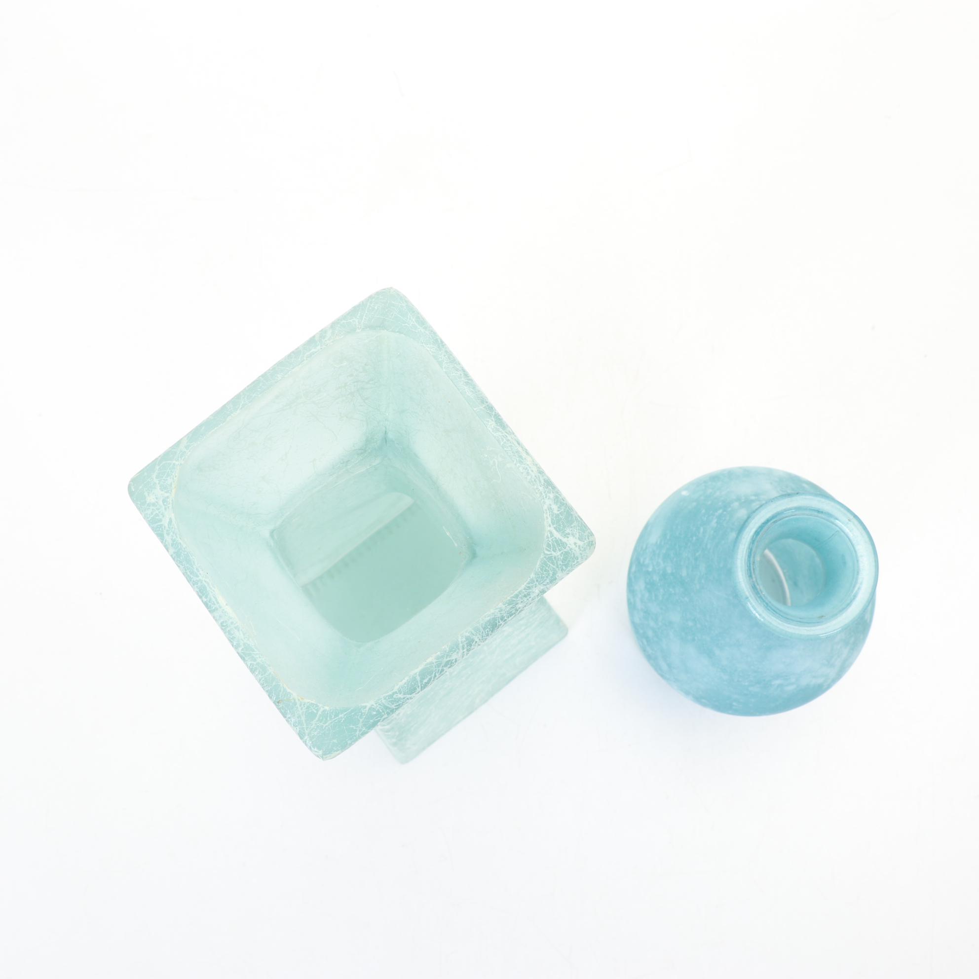 Spanish-Made Green Recycled Glass Bottle Featured In Frosted Glass Collection