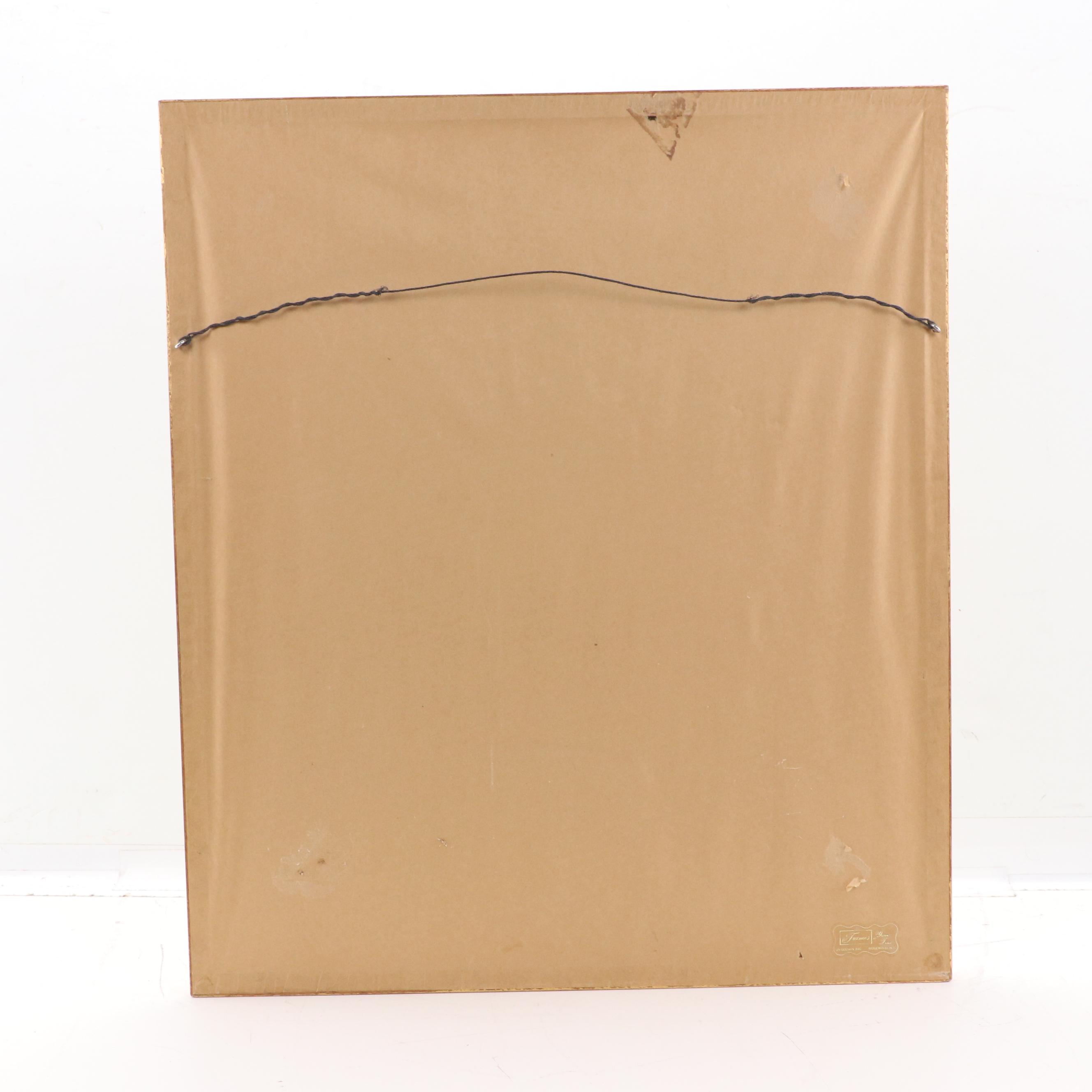 Sybil Maxwell Watercolor Painting of Peonies