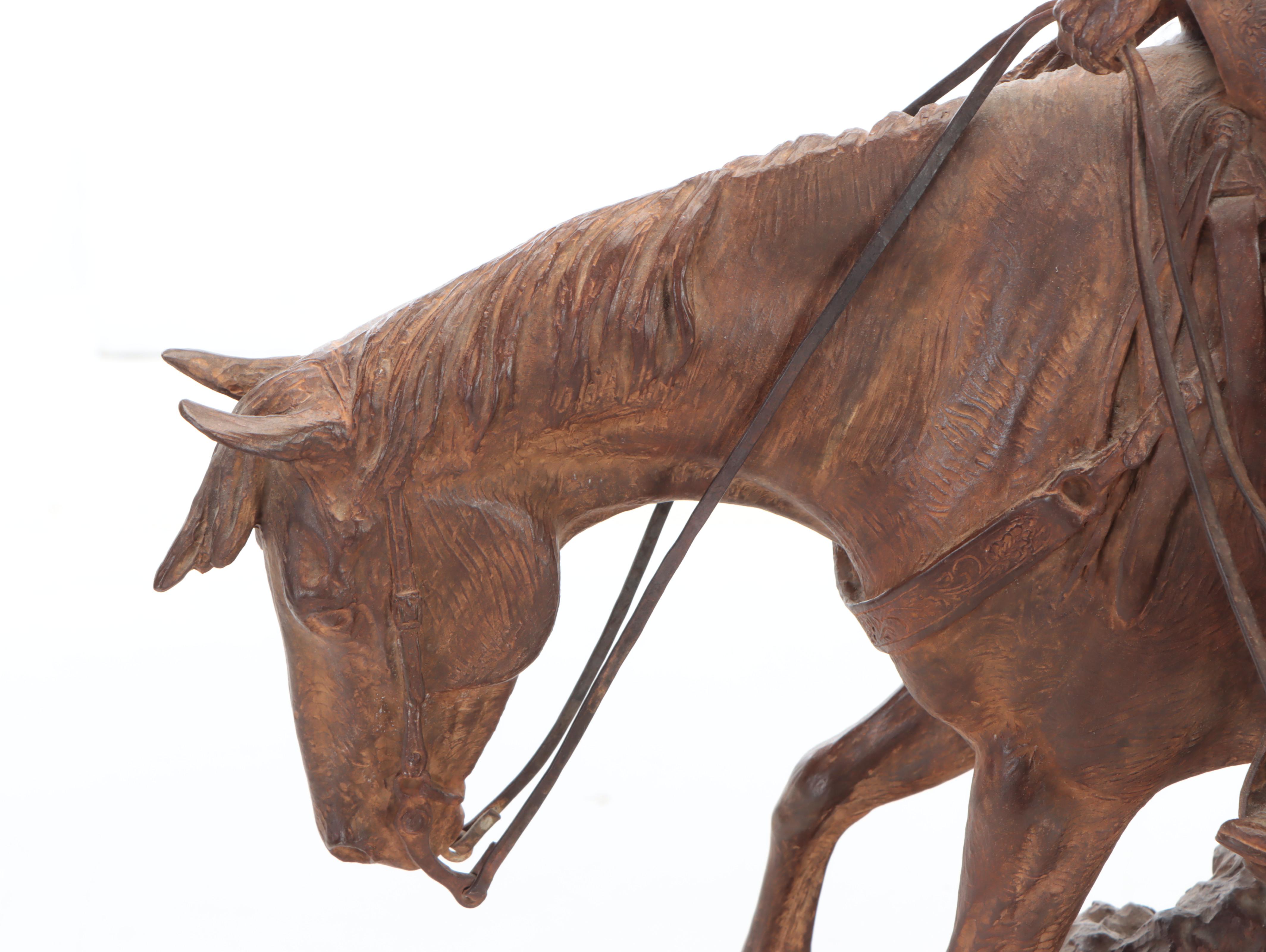 Mehl Lawson Bronze Sculpture "His Legacy"