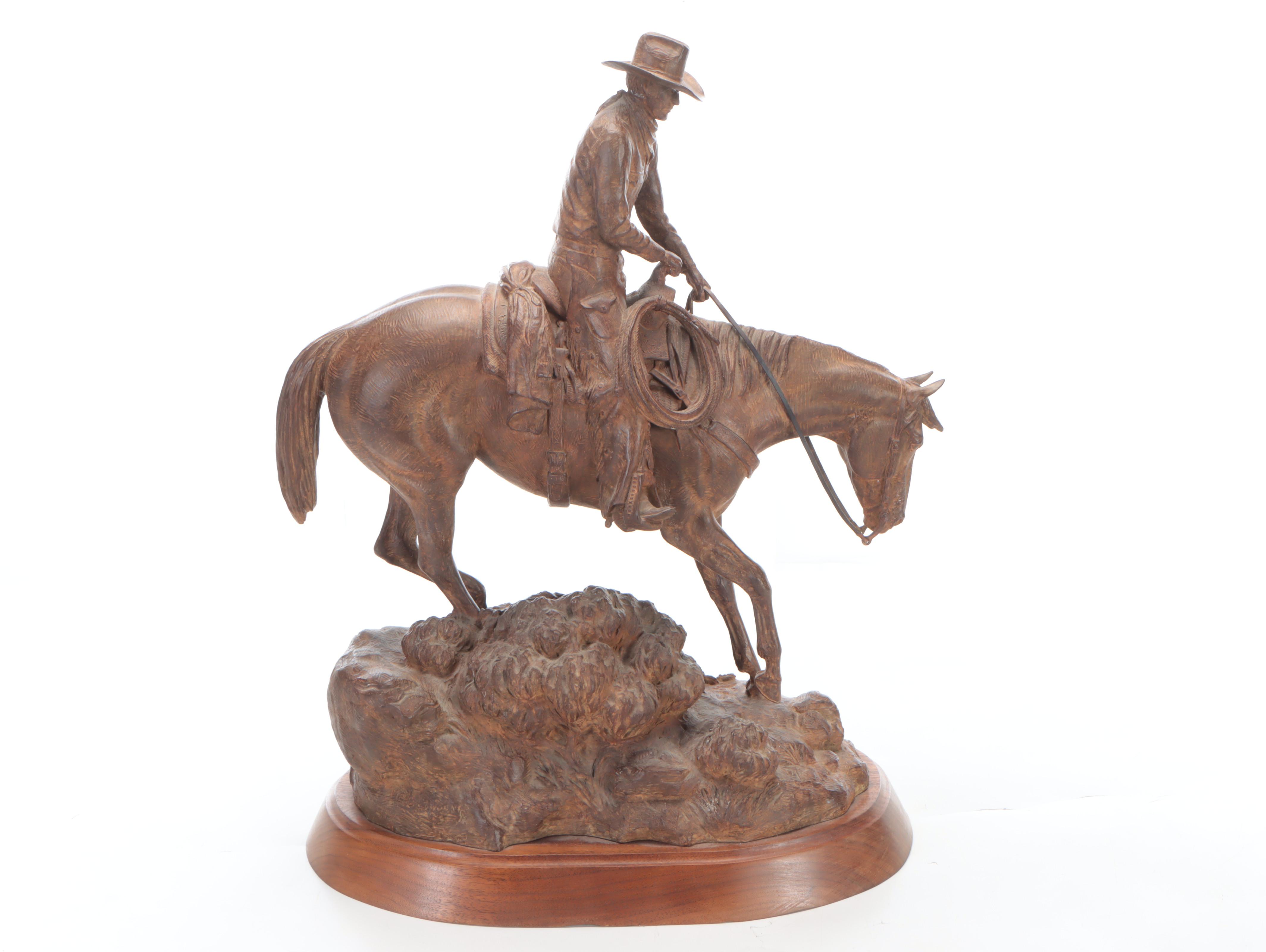 Mehl Lawson Bronze Sculpture "His Legacy"