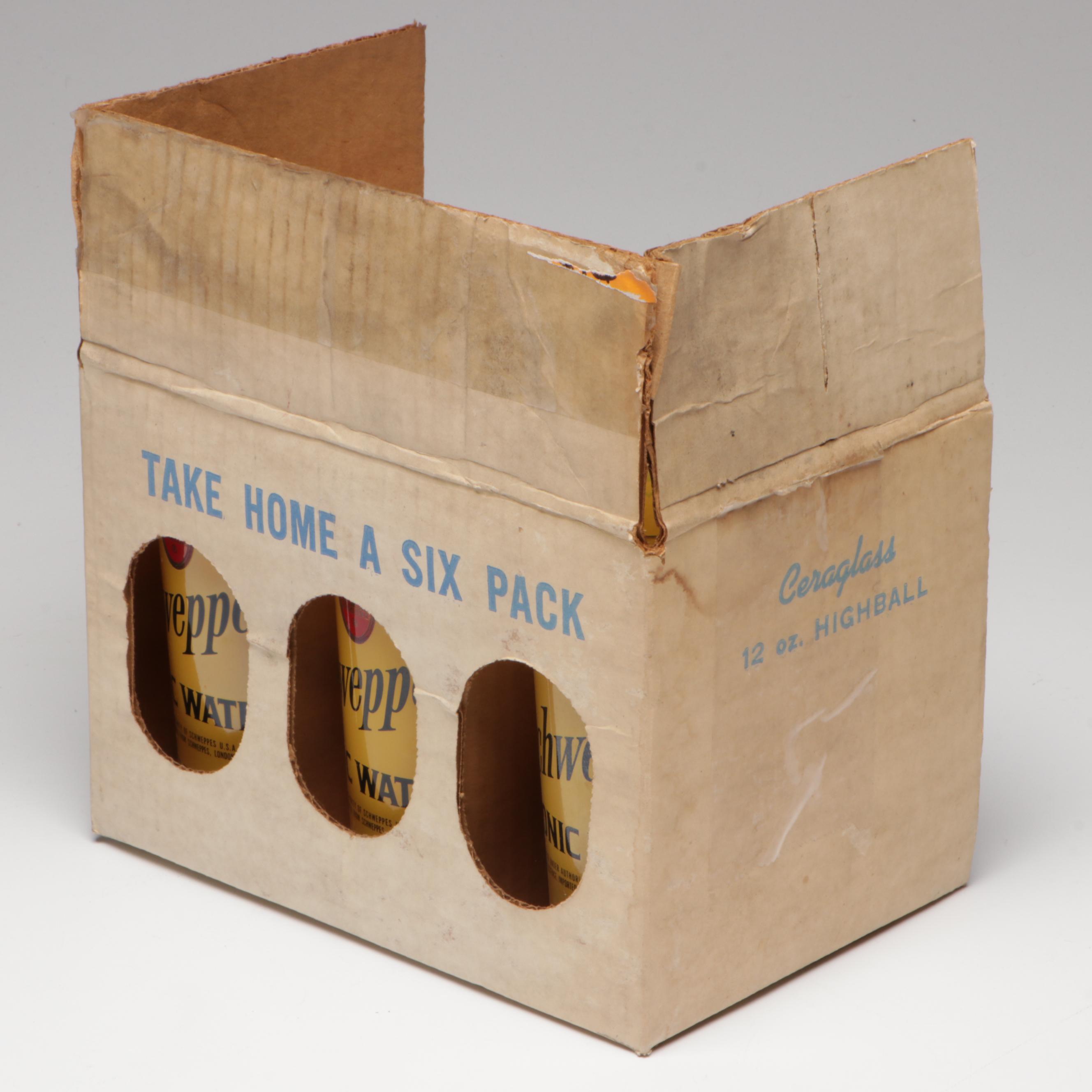 Schweppes Wood Cheese Board and Glass Highball Glasses with More