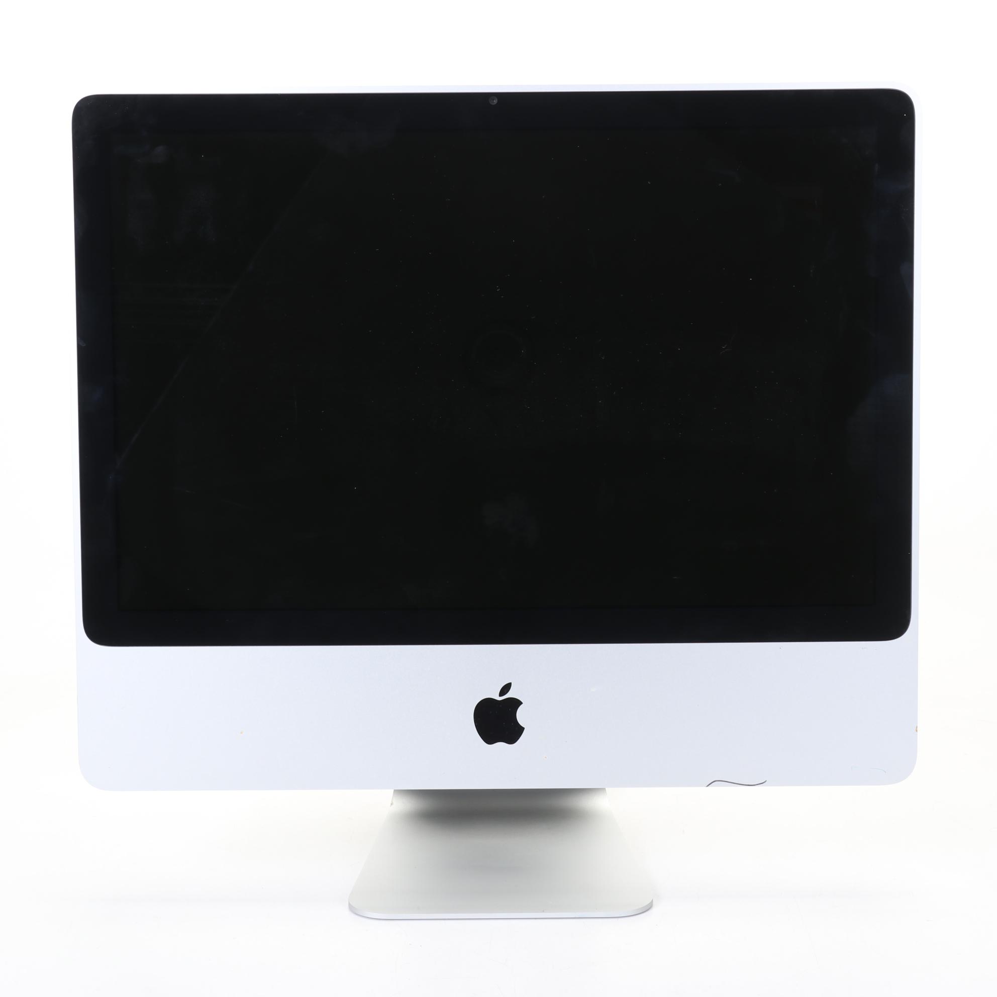 20" Apple iMac "Core 2 Duo" Aluminum Desktop Computer, 2007-2008