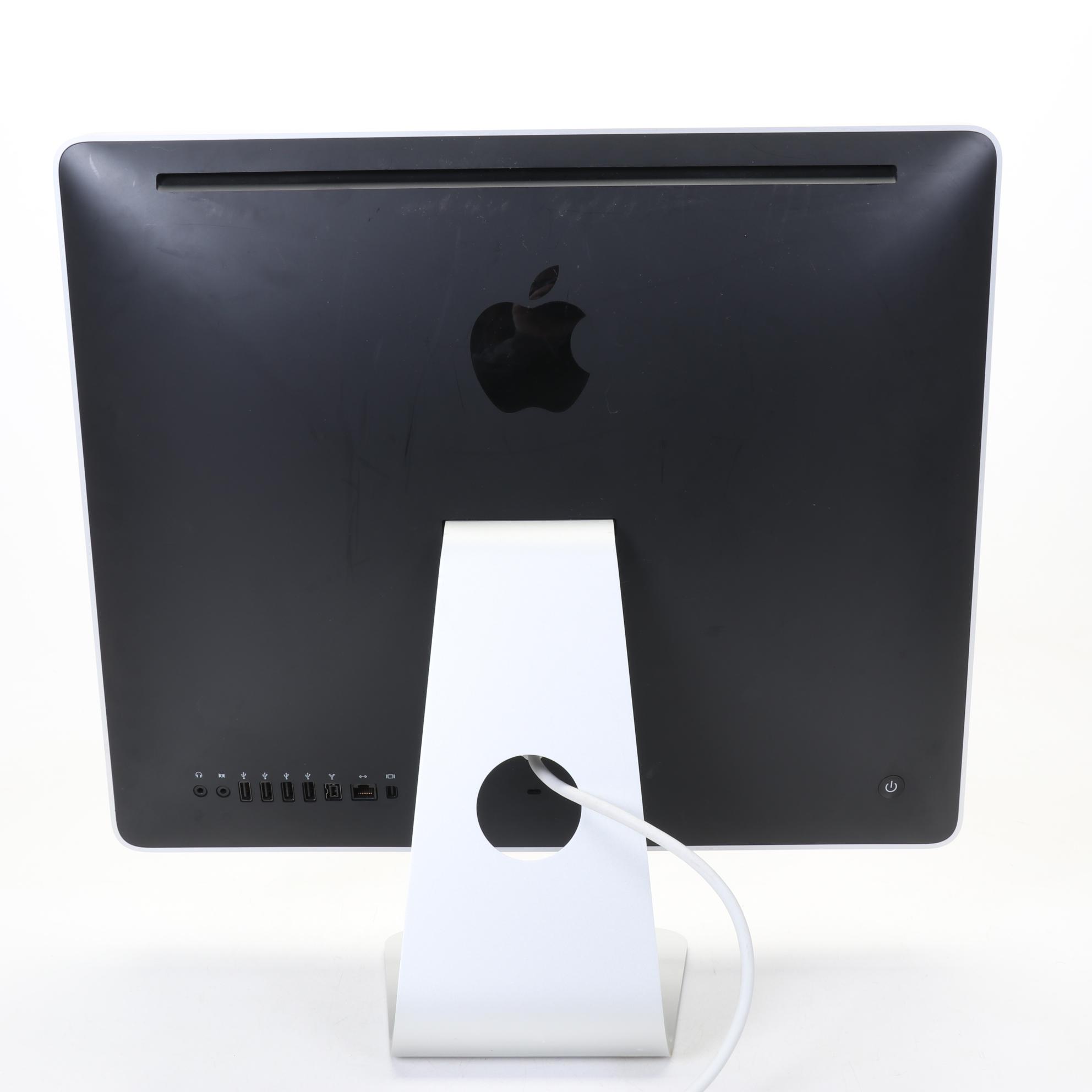 20" Apple iMac "Core 2 Duo" Aluminum Desktop Computer, 2007-2008