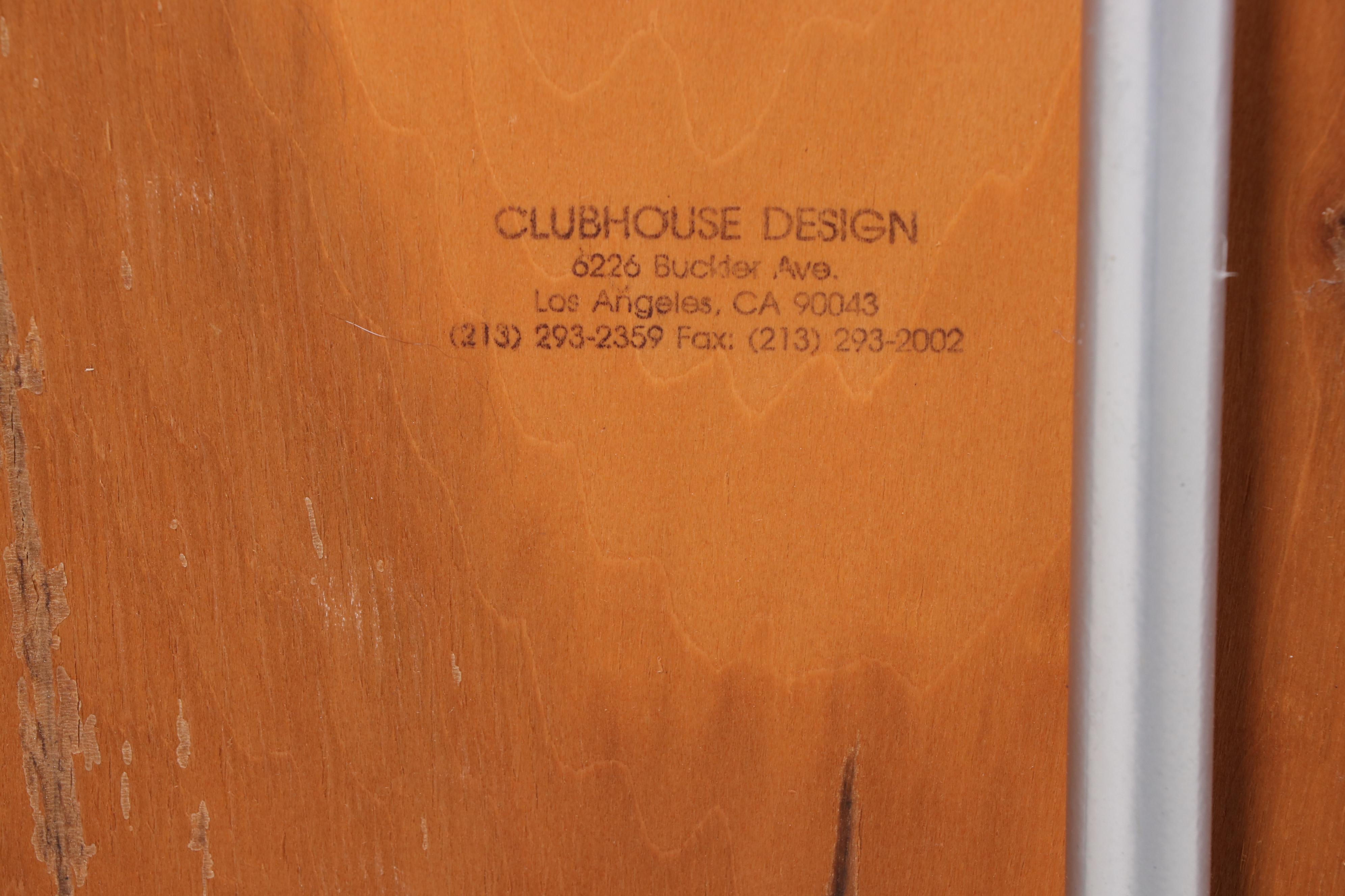 Clubhouse Design of Los Angeles Re-Purposed Golf Club Armchair and Side Table
