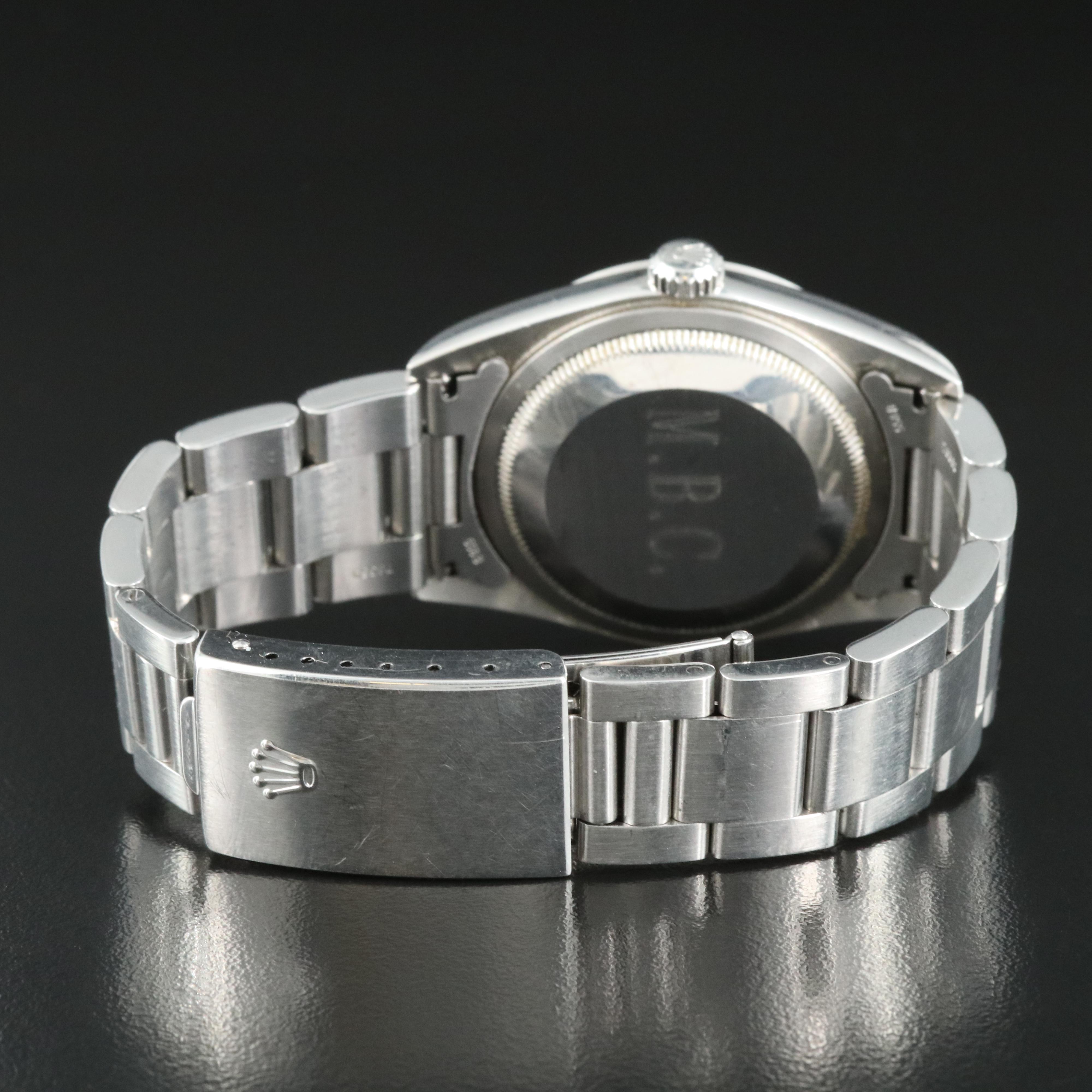 2004 - 2005 Rolex Blue Roman Dial Datejust Watch