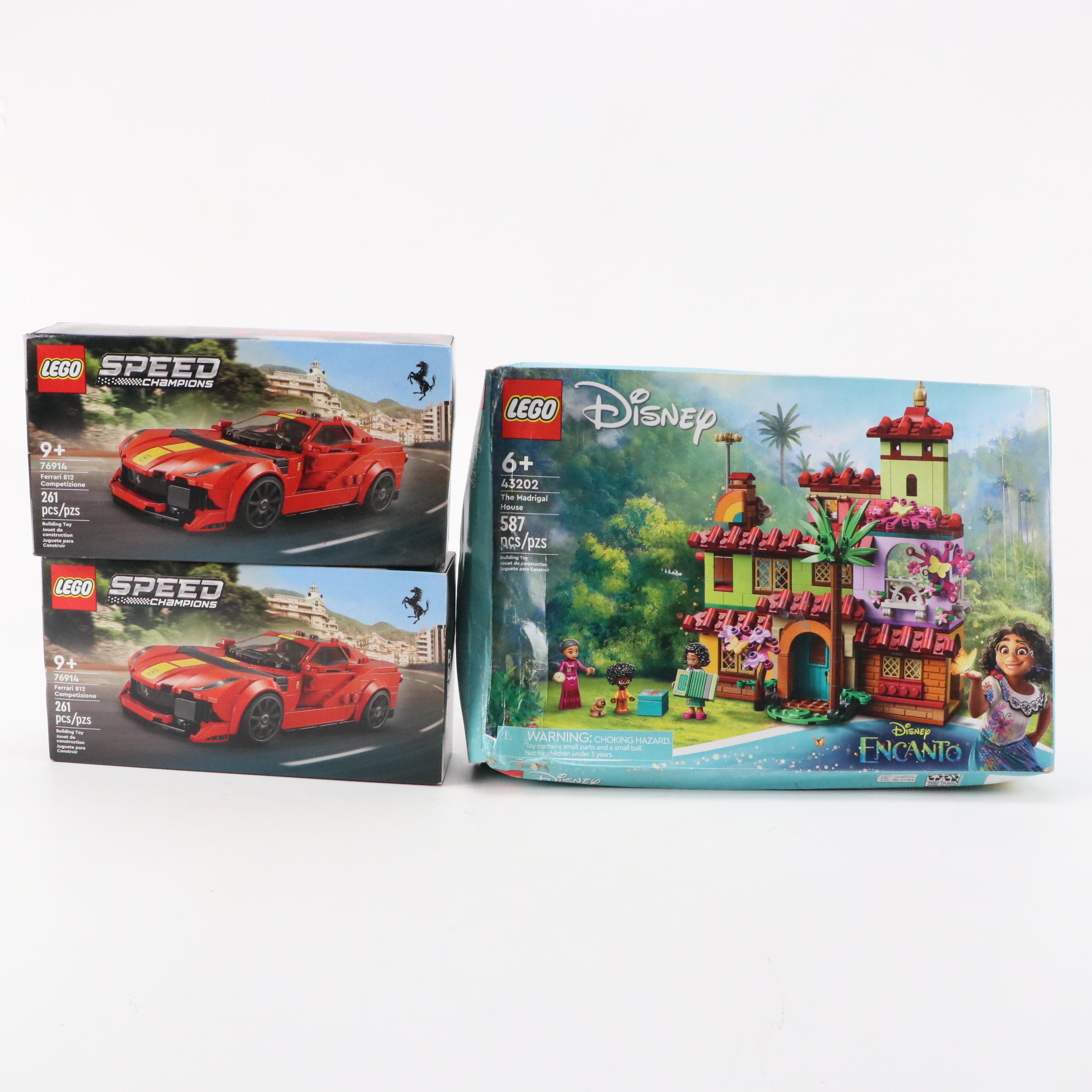 Disney Encanto LEGO Set with Speed Champions LEGO Sets, 21st Century