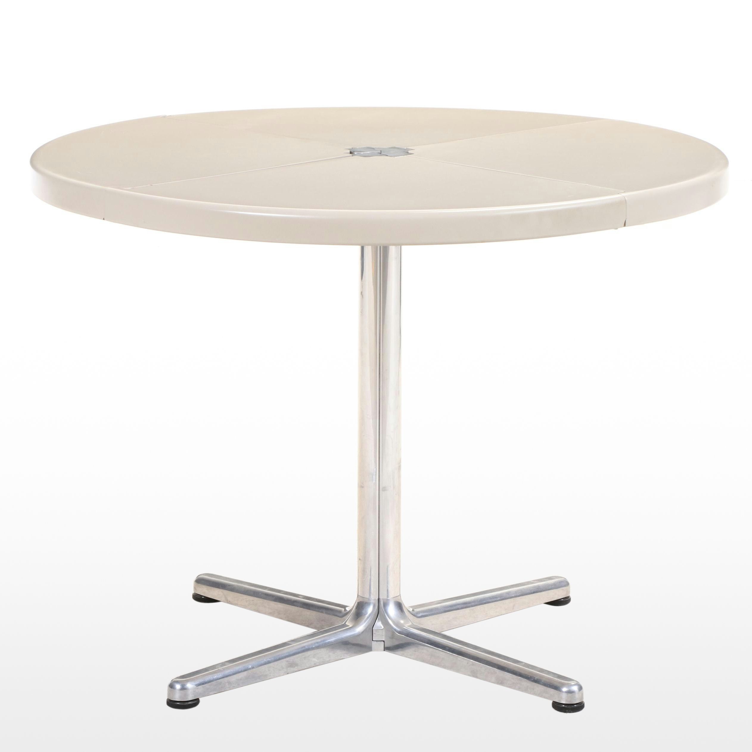Giancarlo Piretti for Castelli “Plana” Molded Plastic and Aluminum Folding Table