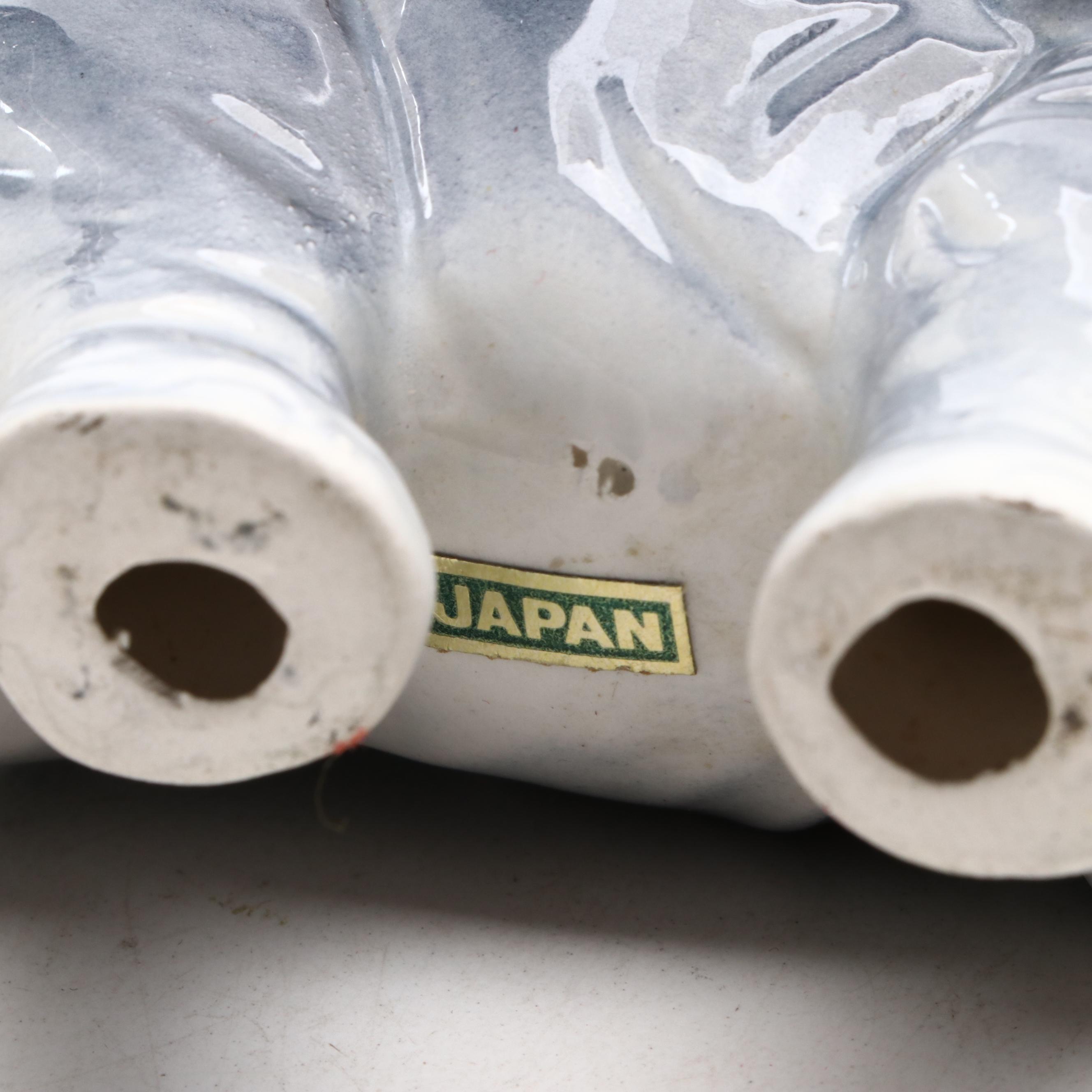 Ceramic Elephant Figurines and Shaker Sets