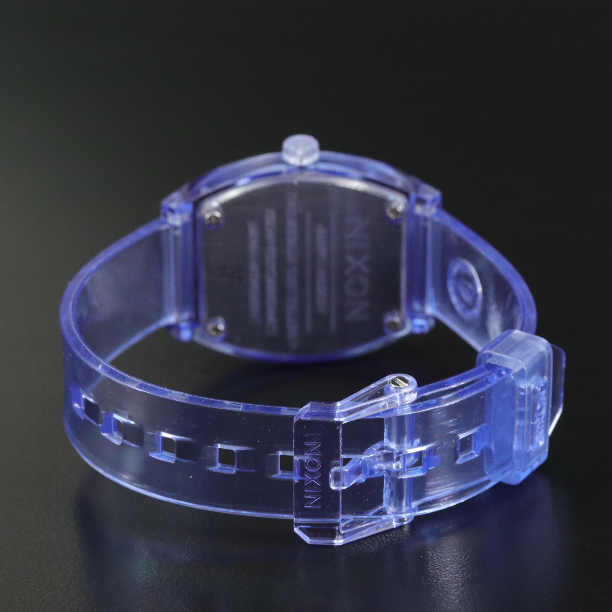 Nixon Medium Time Teller P Quartz Watch with Blue Dial EBTH