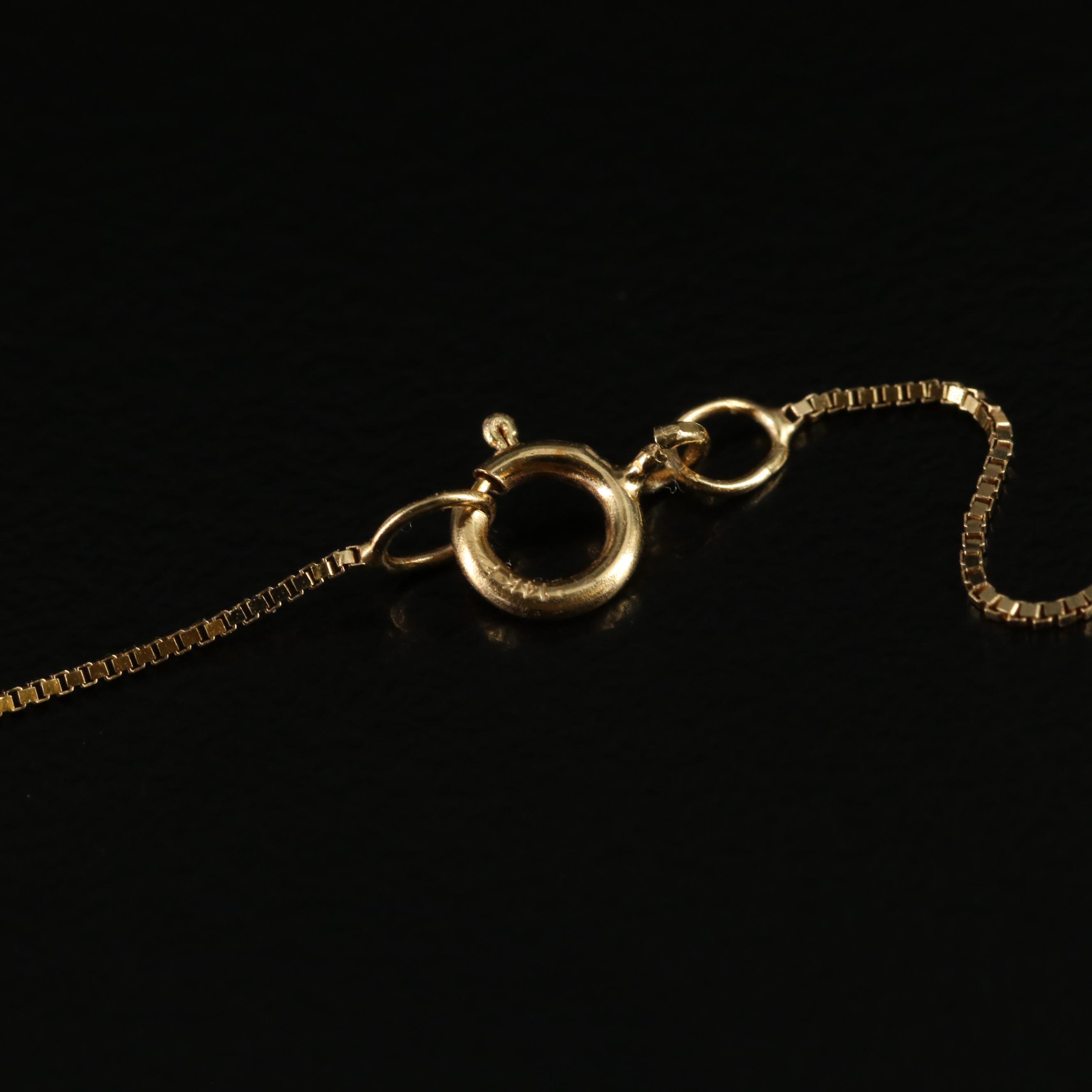 Cirari 14K Citrine and Diamond Pendant Necklace