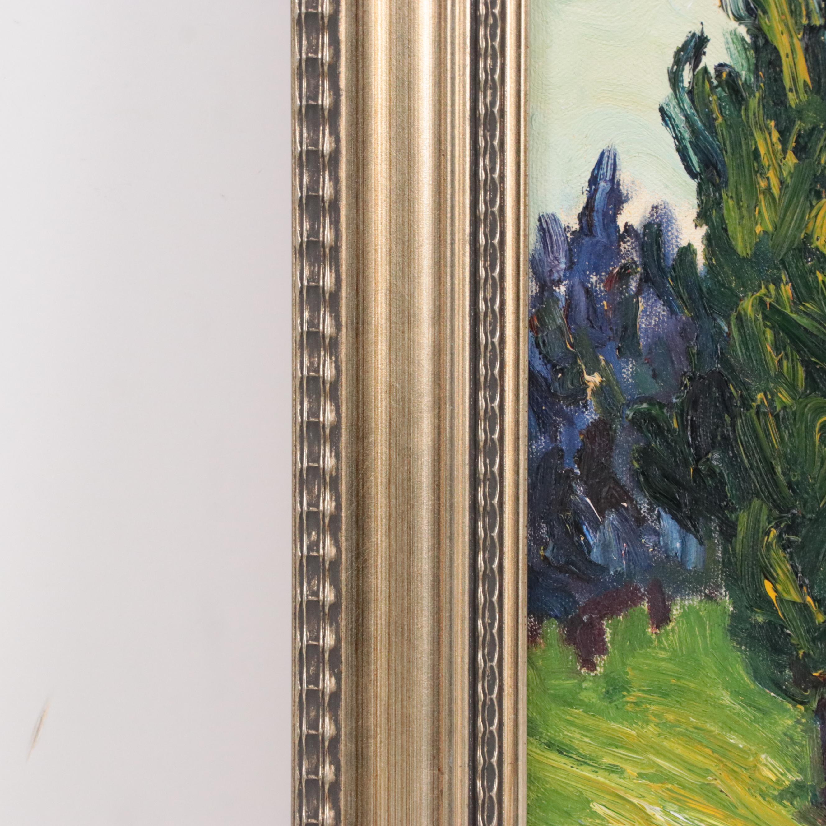 Impressionistic Landscape Acrylic Painting