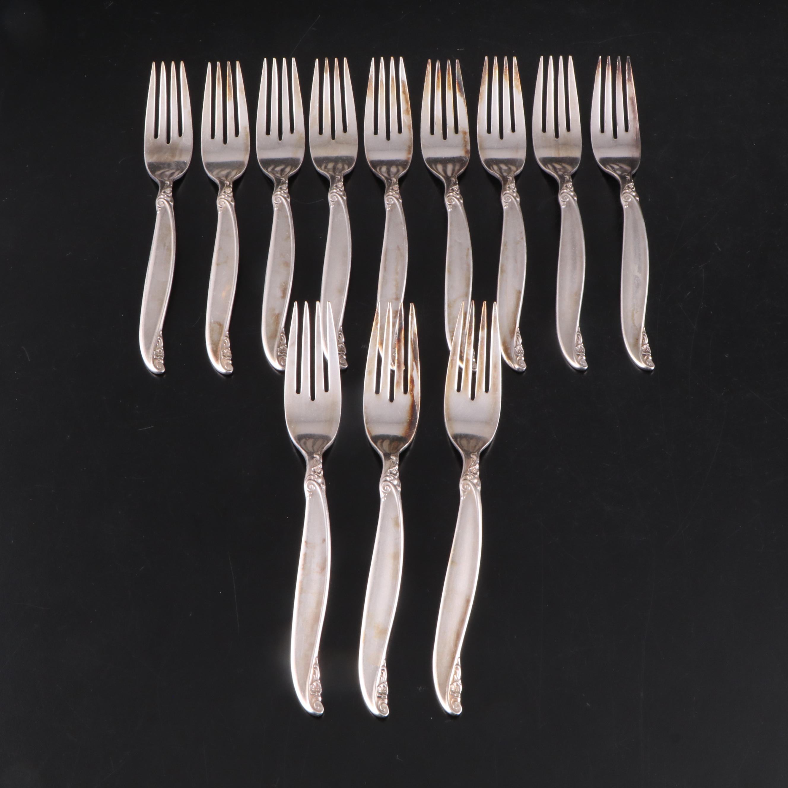1847 Rogers Bros. "Leilani" Silver Plate Flatware