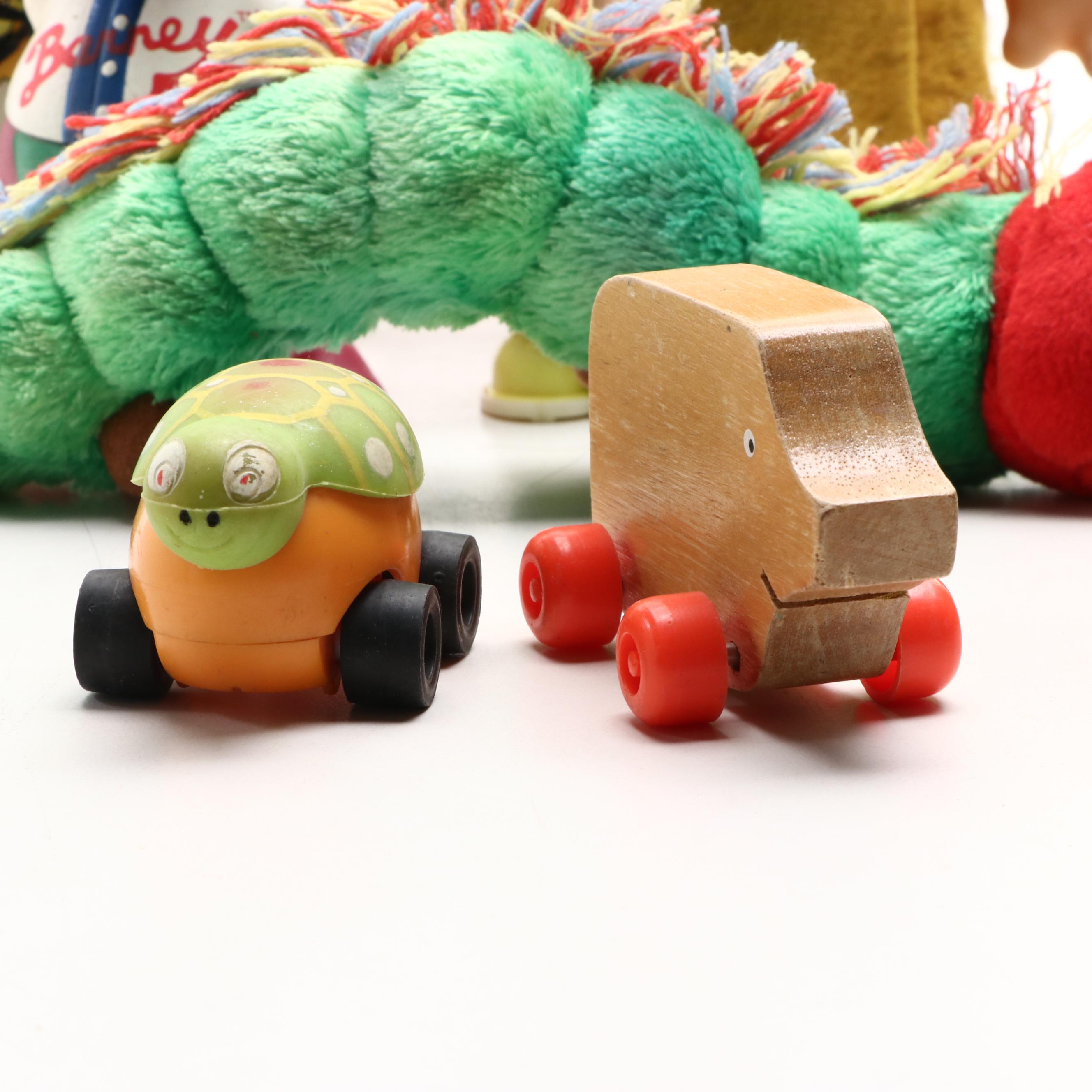 Eric Carle "The Very Hungry Caterpillar" Stuffed Toy with Alarm Clock and More