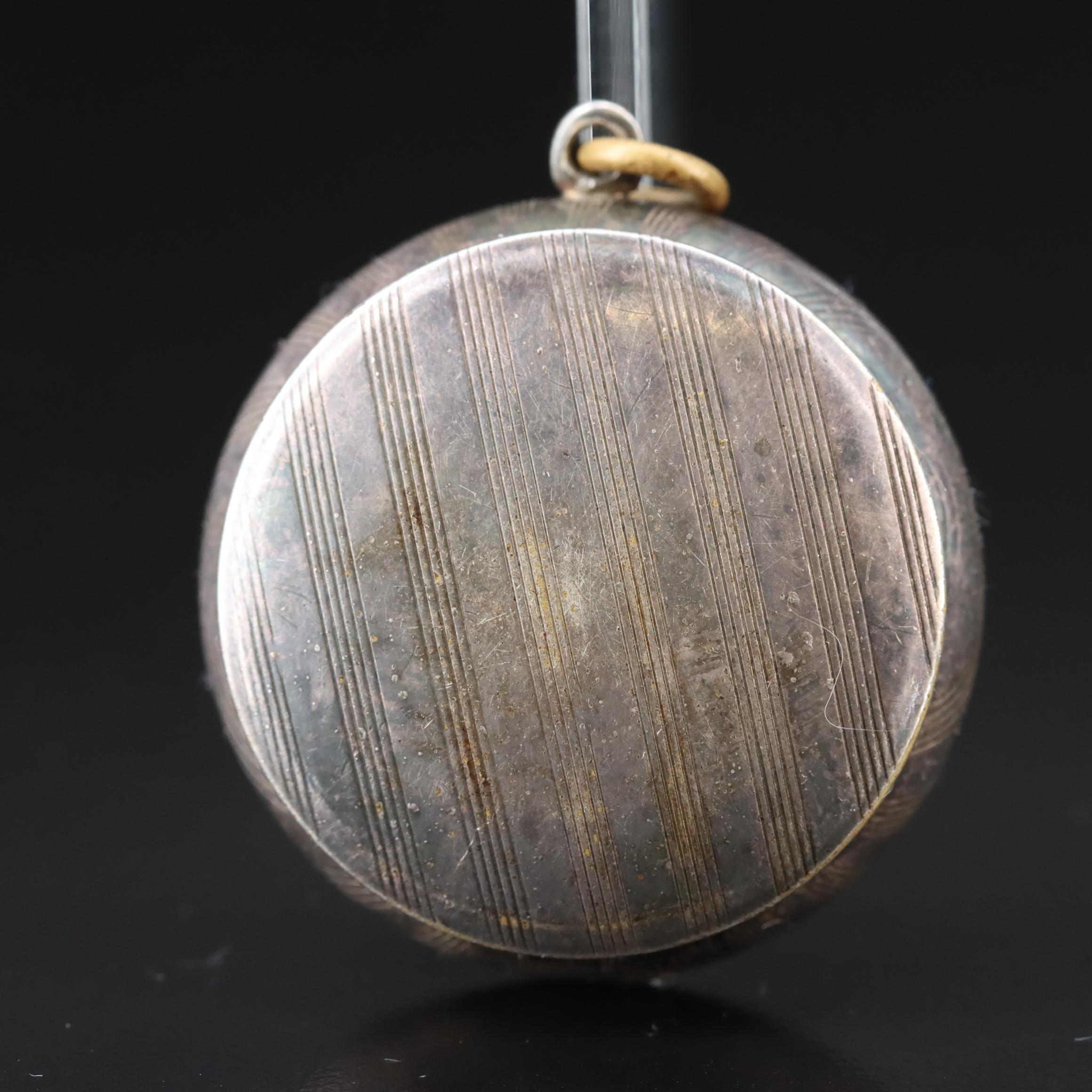 Vintage Pill Box Pendant
