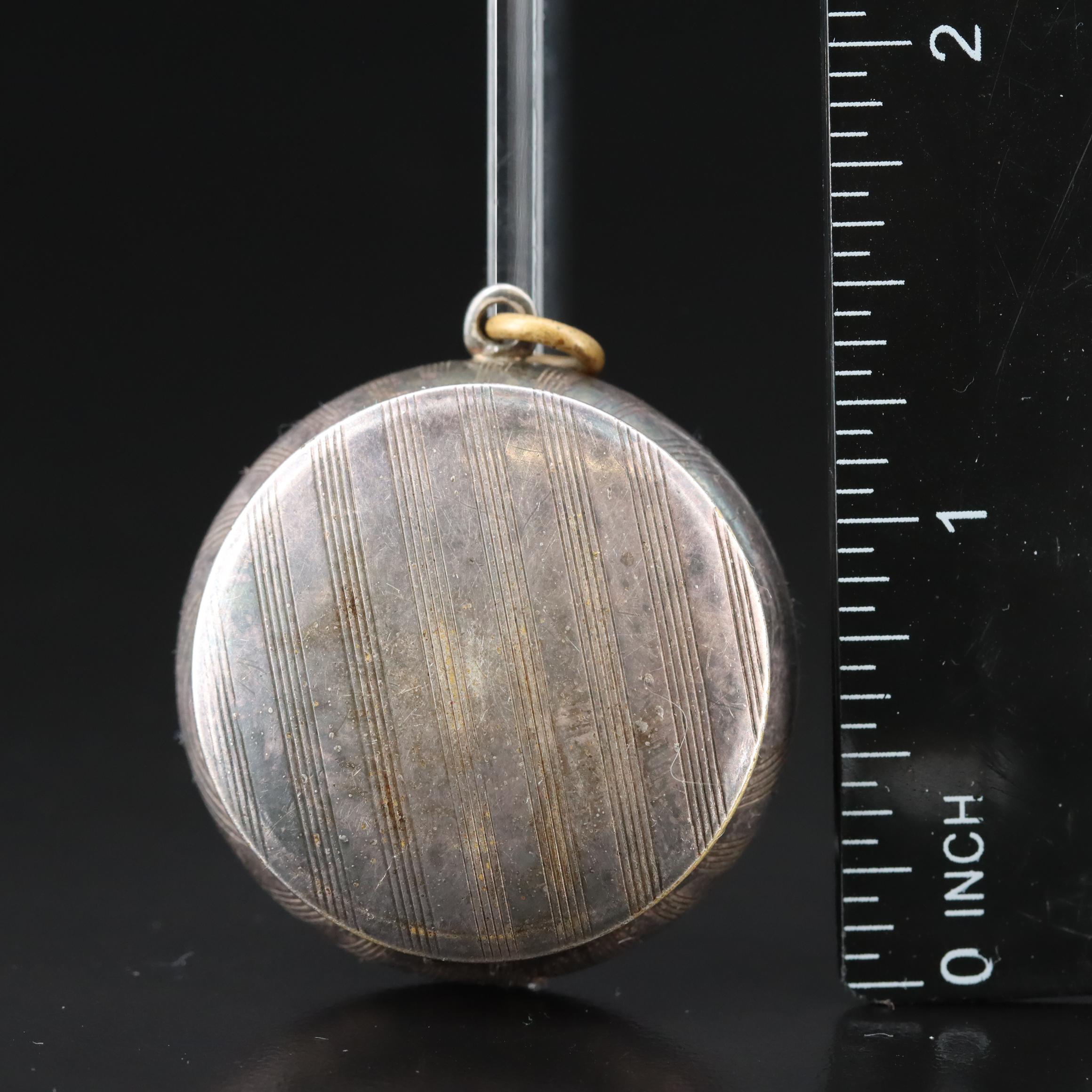 Vintage Pill Box Pendant