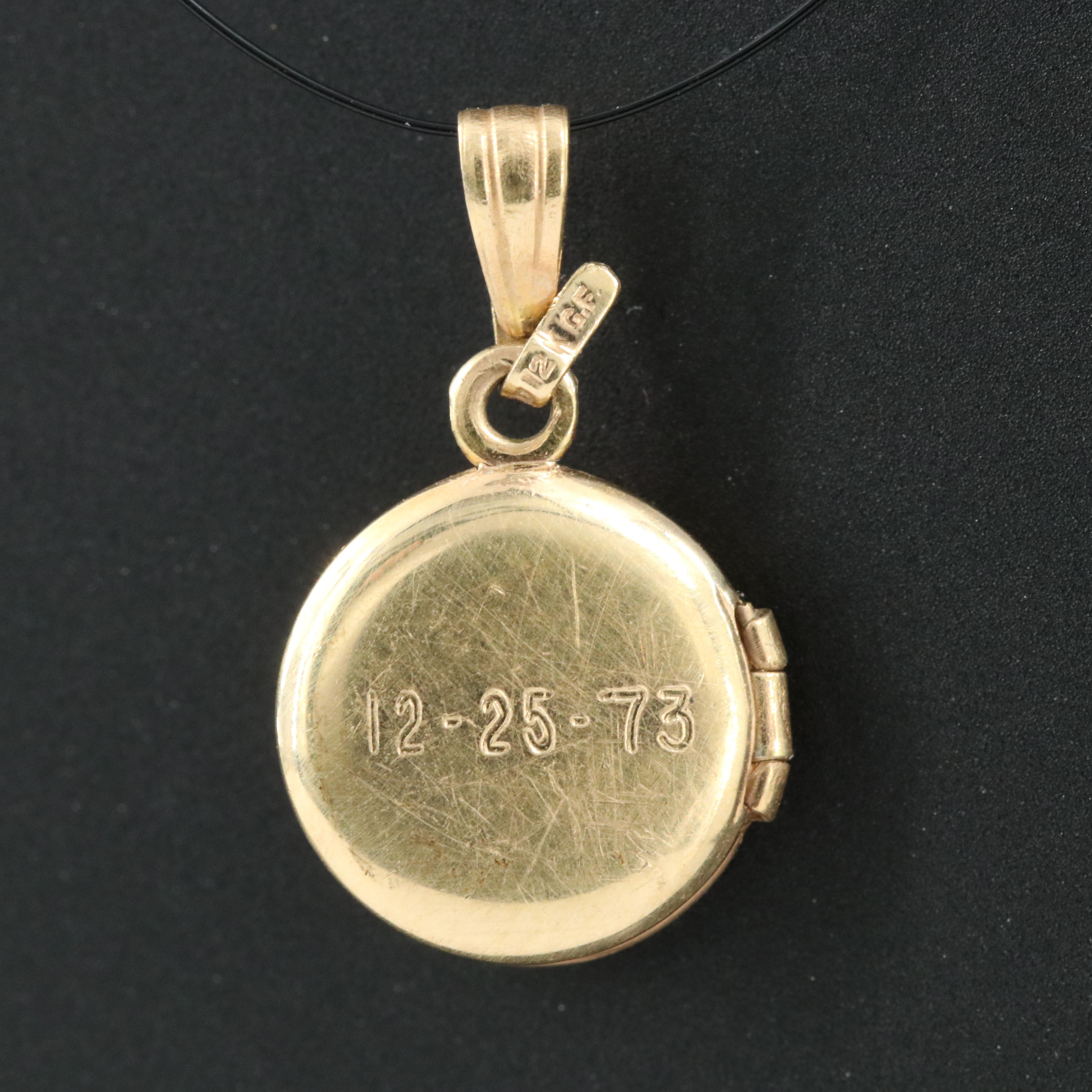Vintage Gold-Filled Locket