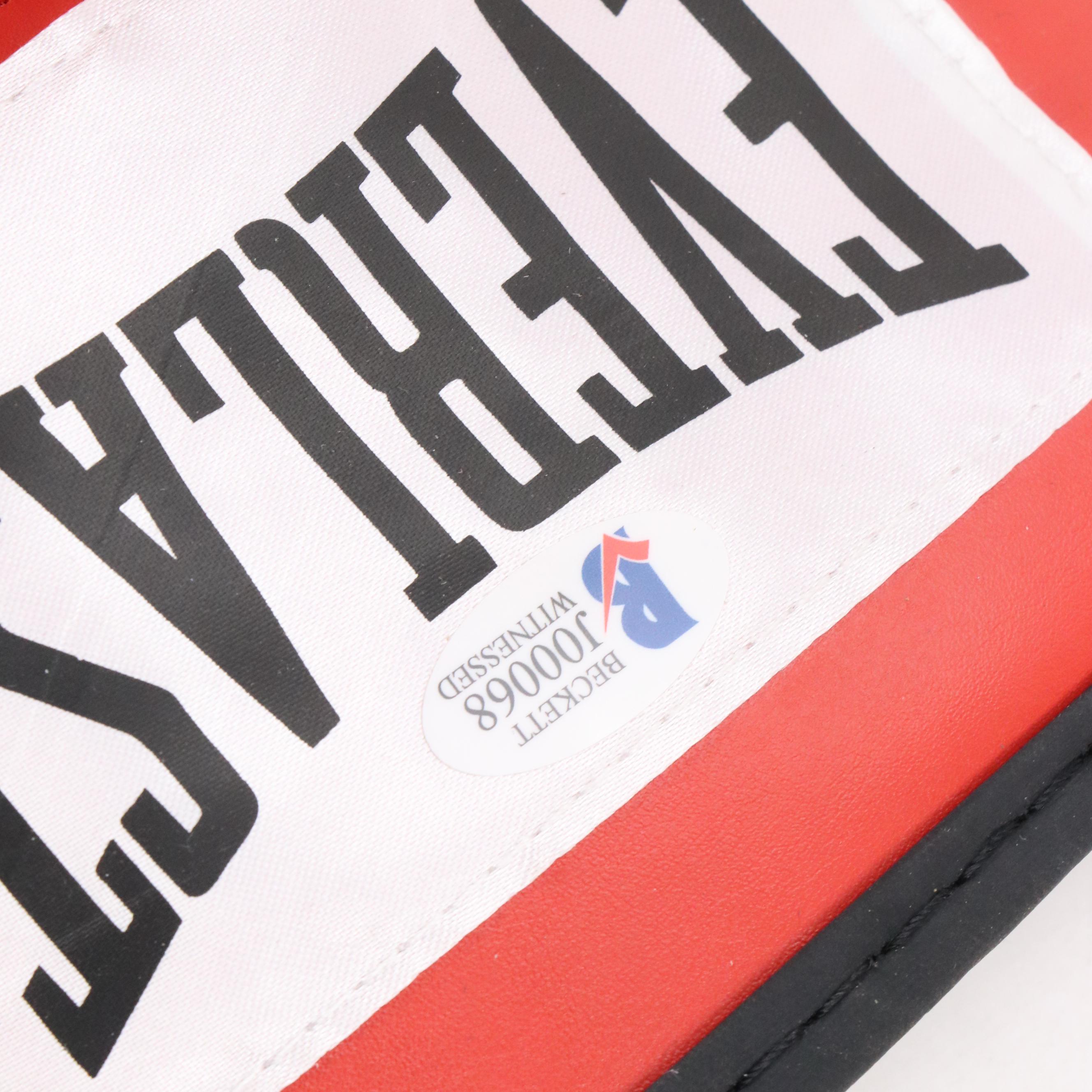 Roberto Duran, Boom Boom Mancini, and Earnie Shavers Signed Boxing Gloves