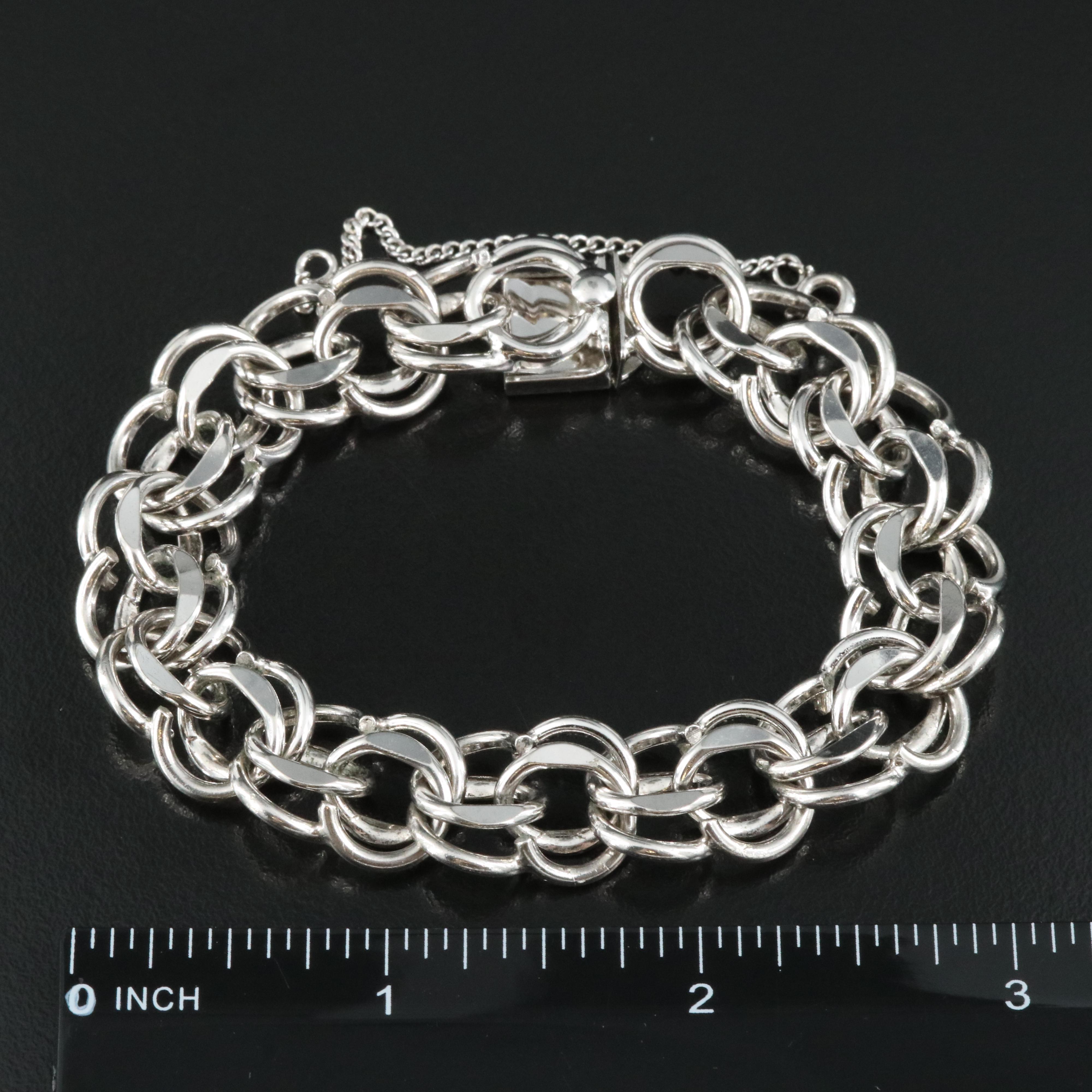 1950s Rhythm Jewelry Co. Sterling Bracelet