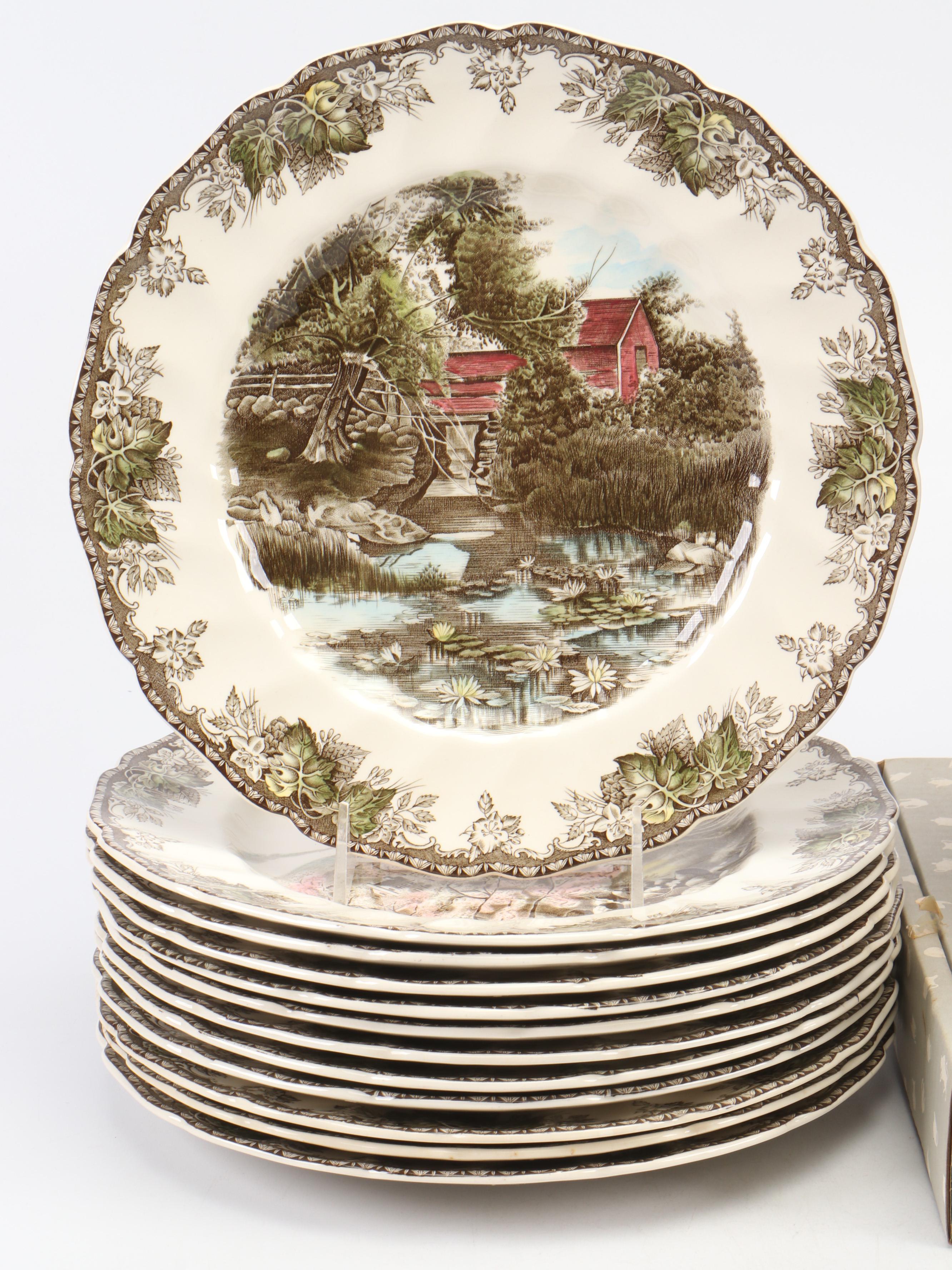 Johnson Bros. "The Friendly Village" Dinnerware and Serving Pieces