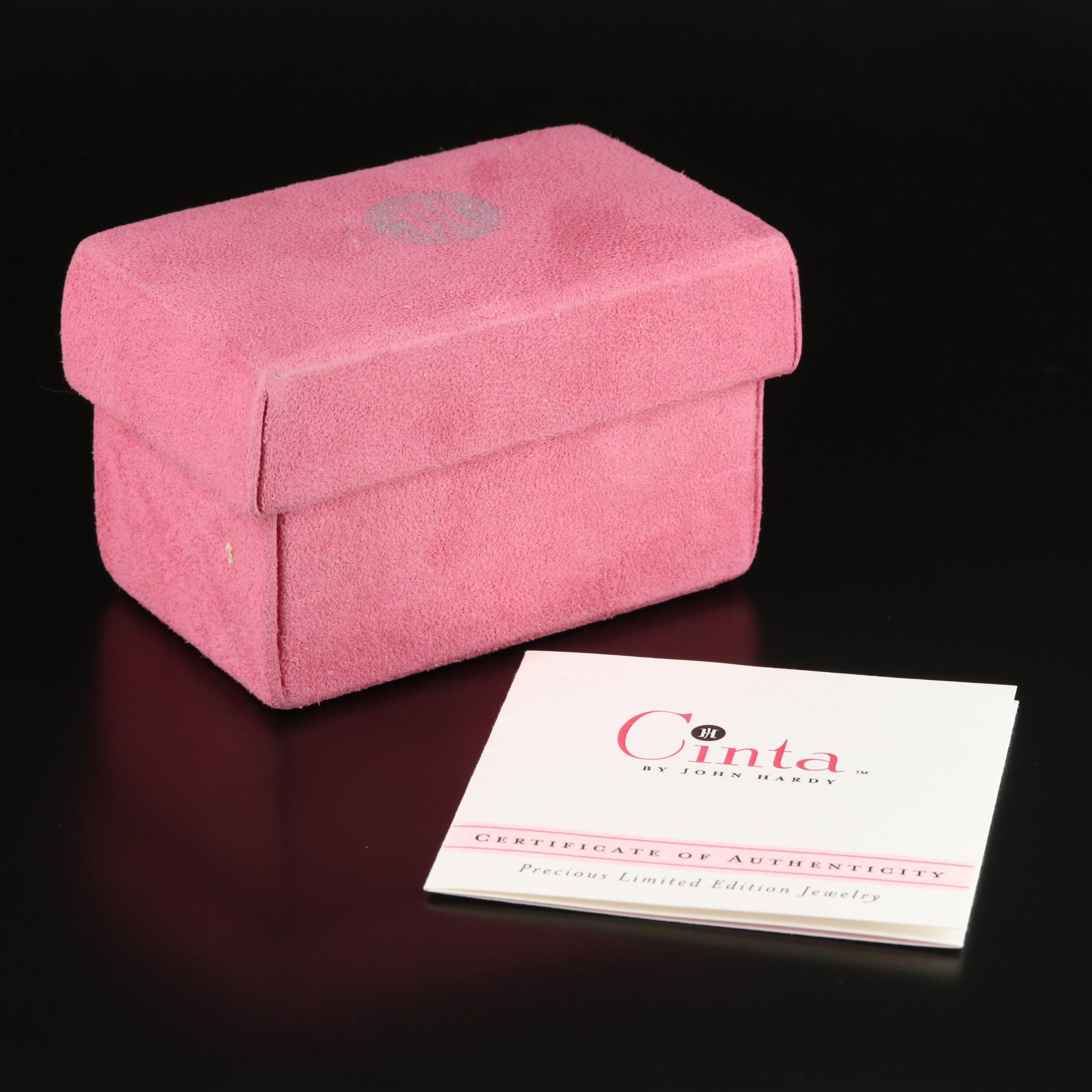 John Hardy 18K "Cinta" Gemstone Kick Cuff Bracelet with Diamonds