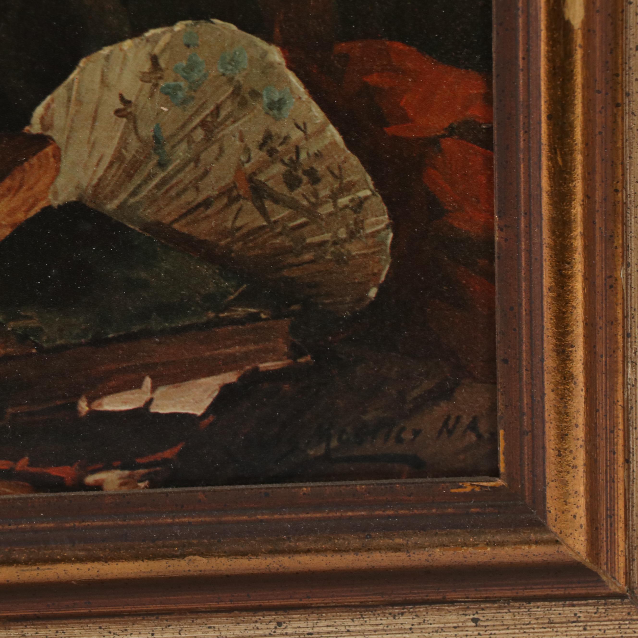 Photomechanical Reproduction After Louis Charles Moeller "Legal Adversaries"