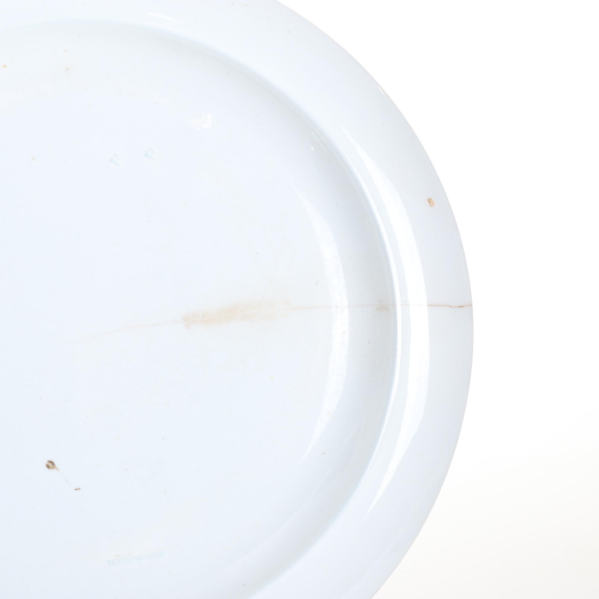 Antique Wedgwood "Japan" Collection, Platter, Plates & Deep Plates With Goblets