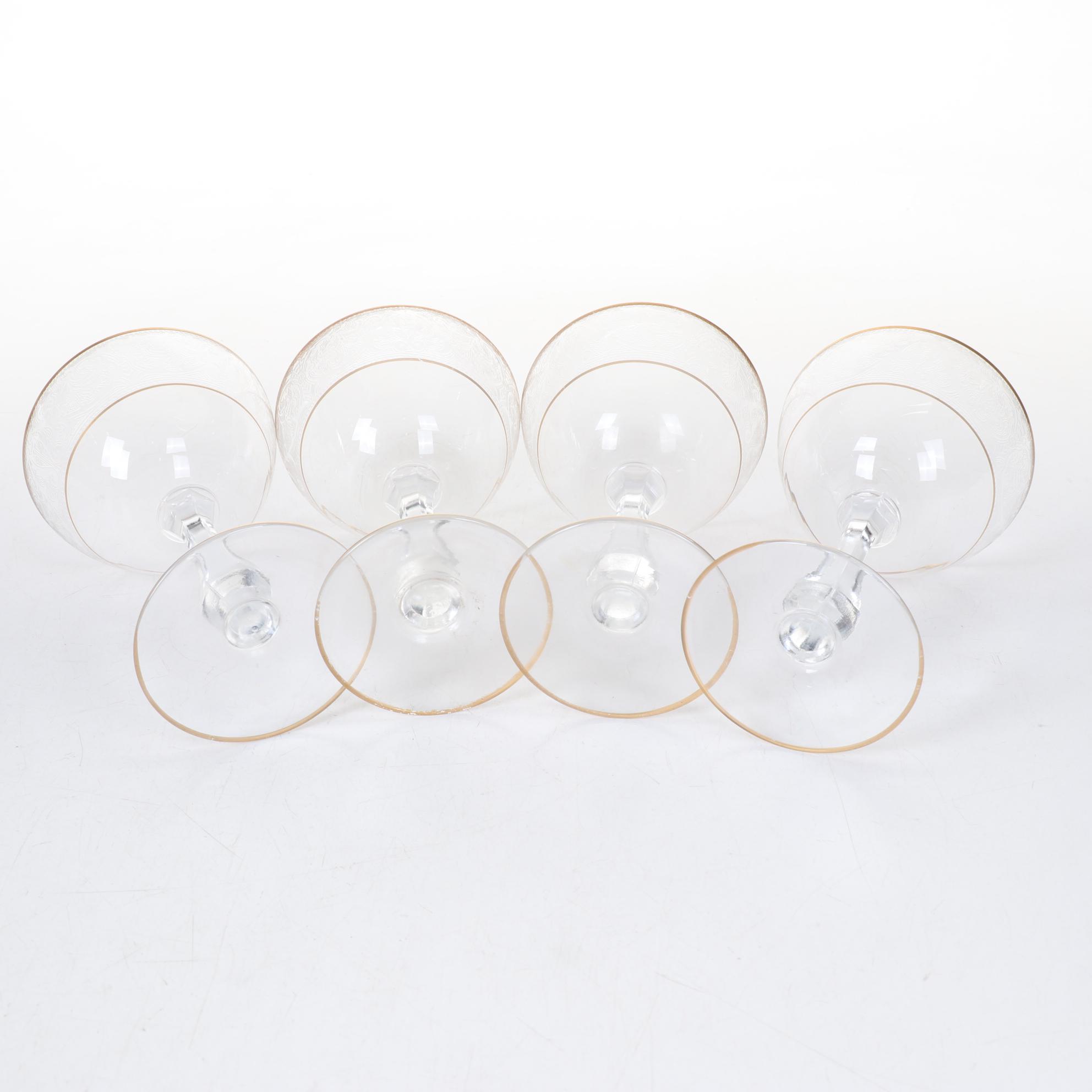 Antique Wedgwood "Japan" Collection, Platter, Plates & Deep Plates With Goblets