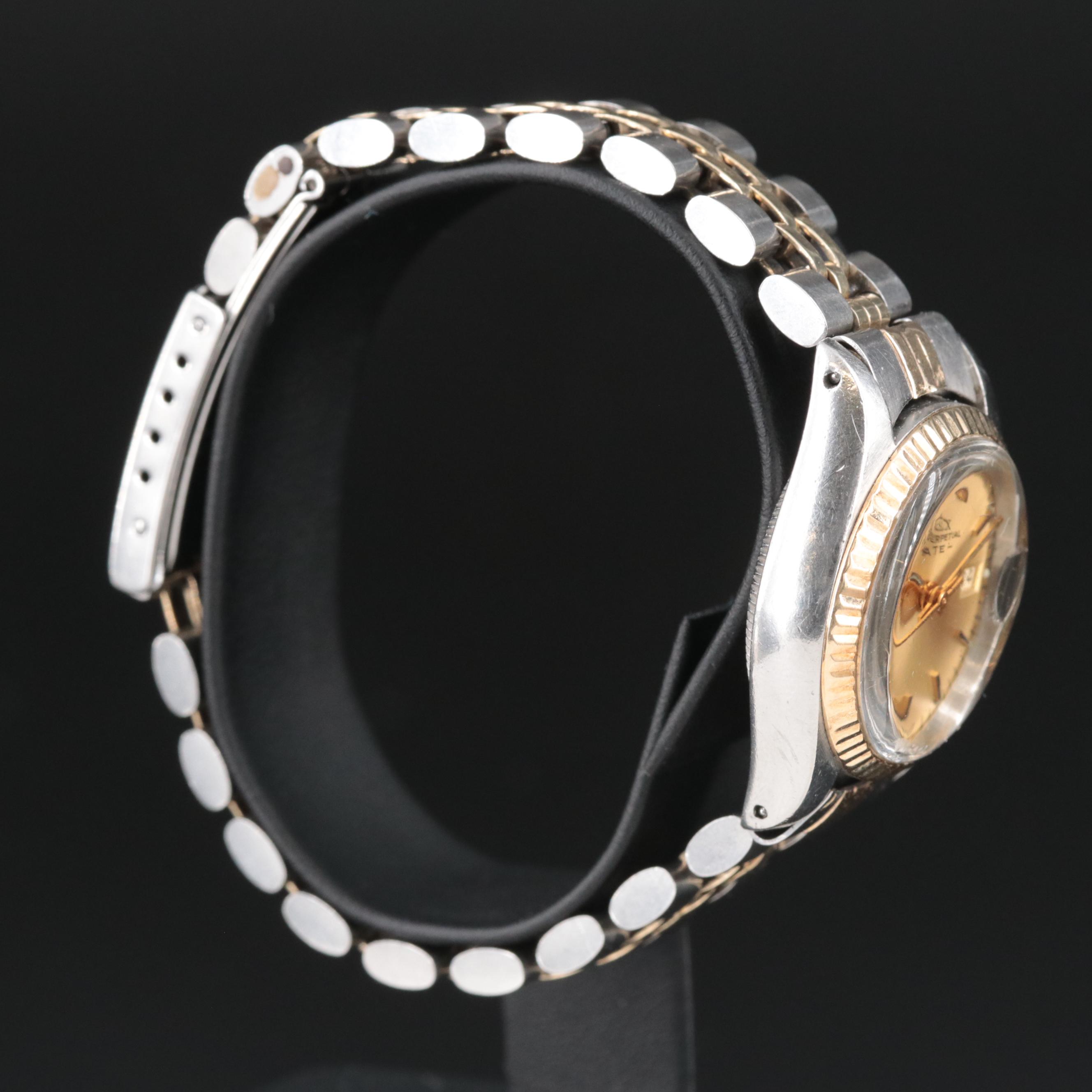 1977 Rolex Oyster Perpetual Two-Tone Date Watch