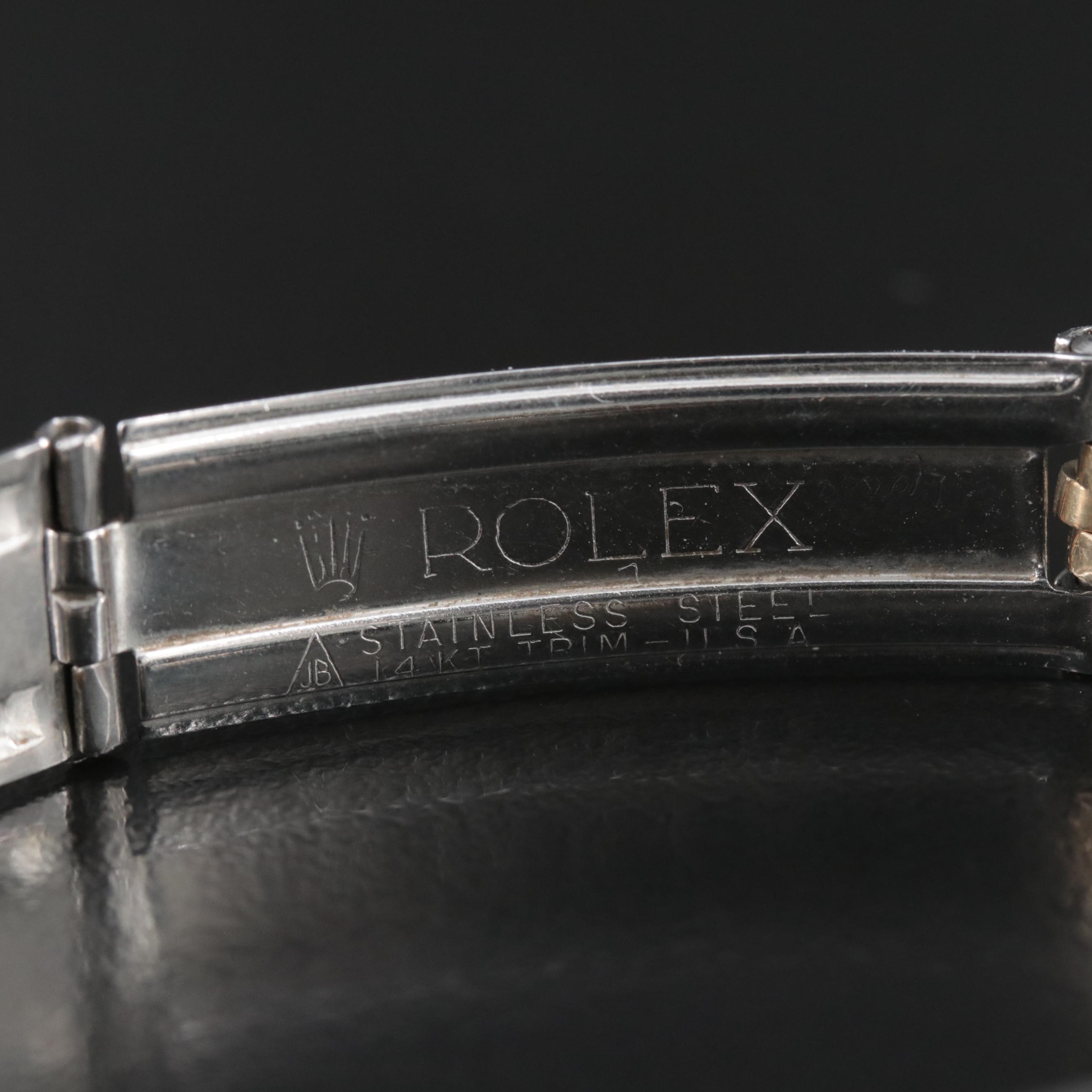 1977 Rolex Oyster Perpetual Two-Tone Date Watch