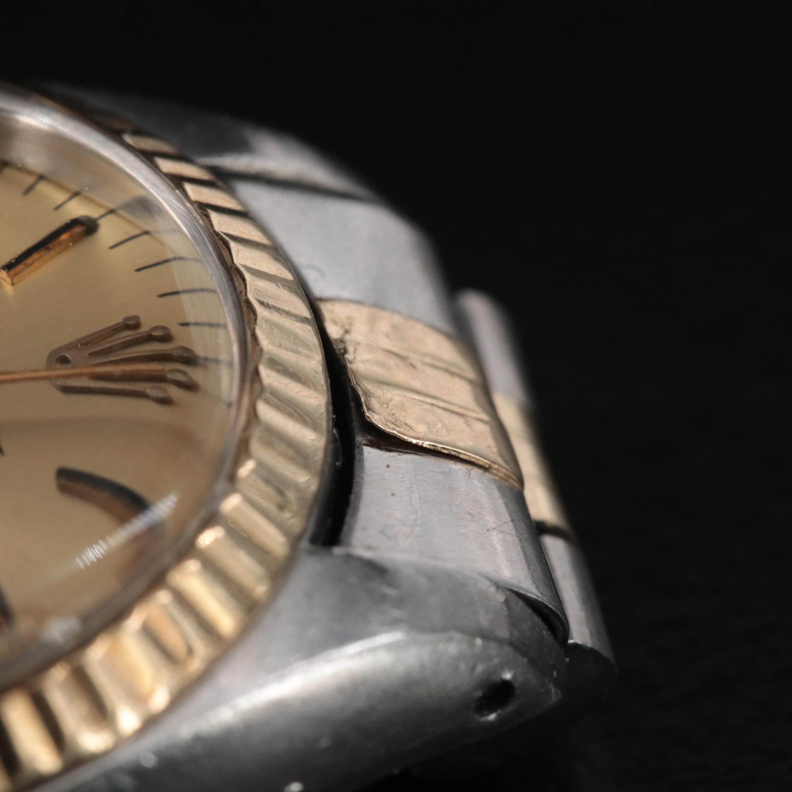1977 Rolex Oyster Perpetual Two-Tone Date Watch