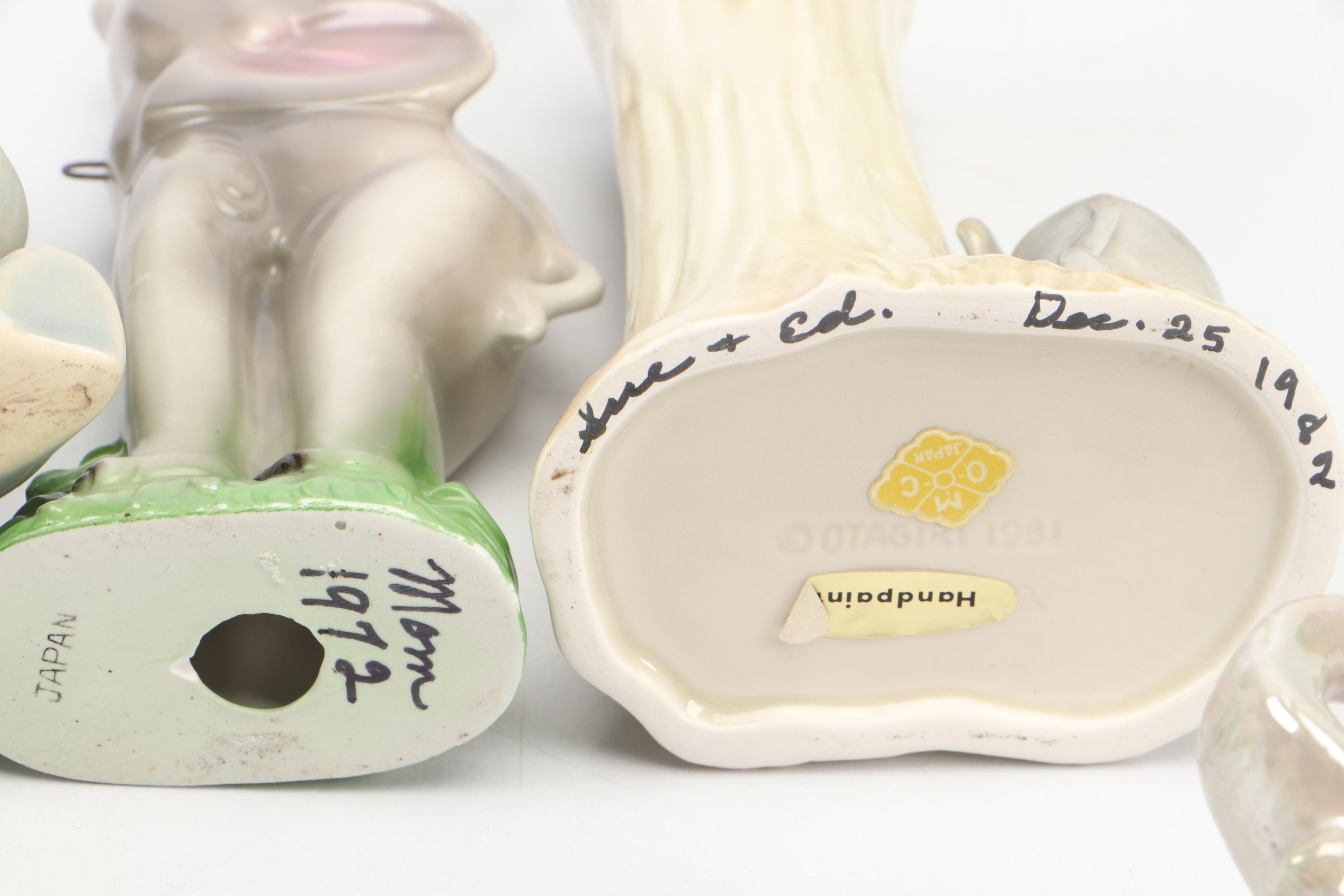 Japanese Export Porcelain Elephant Shaker, Figurines, Vases, and Planters