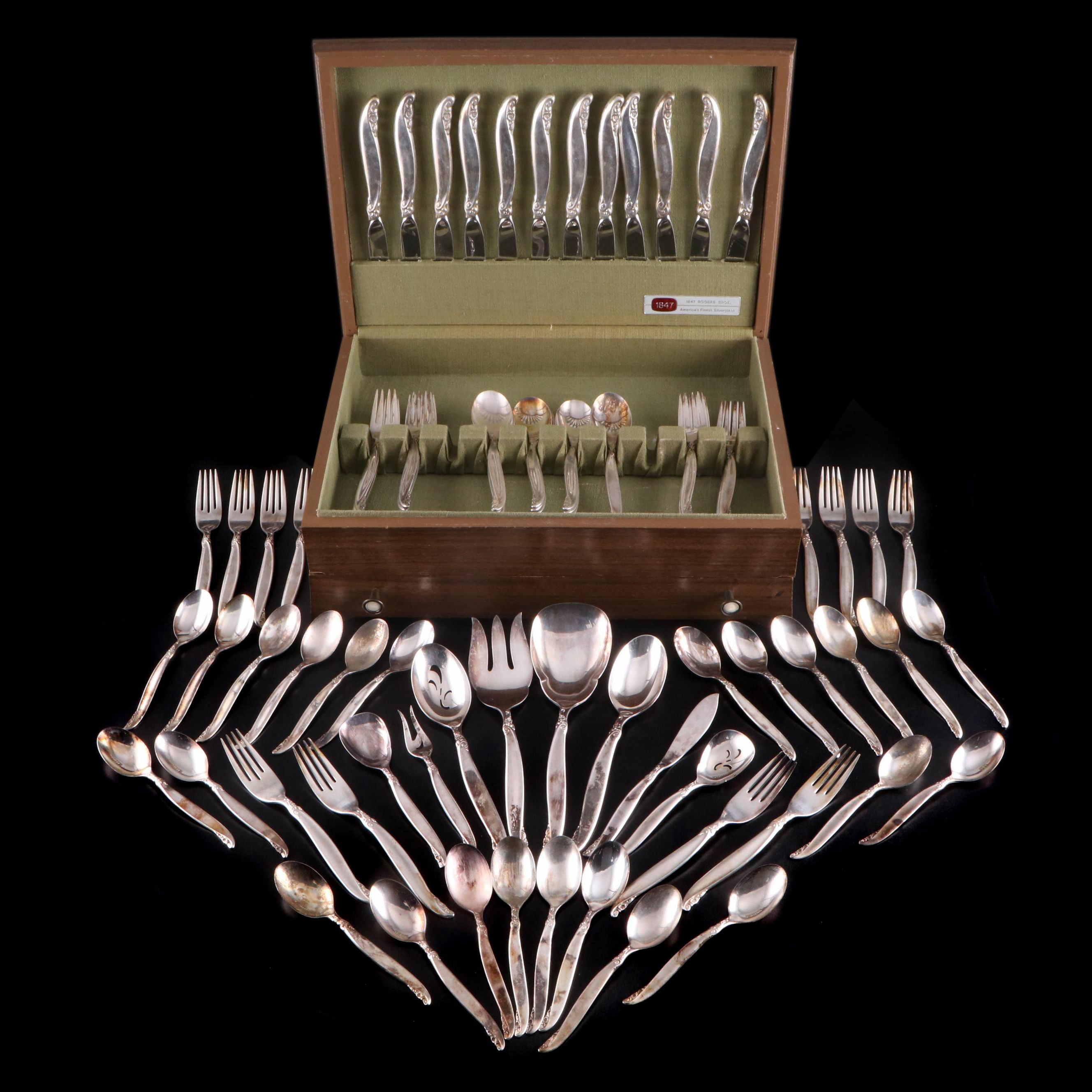 1847 Rogers Bros. "Leilani" Silver Plate Flatware