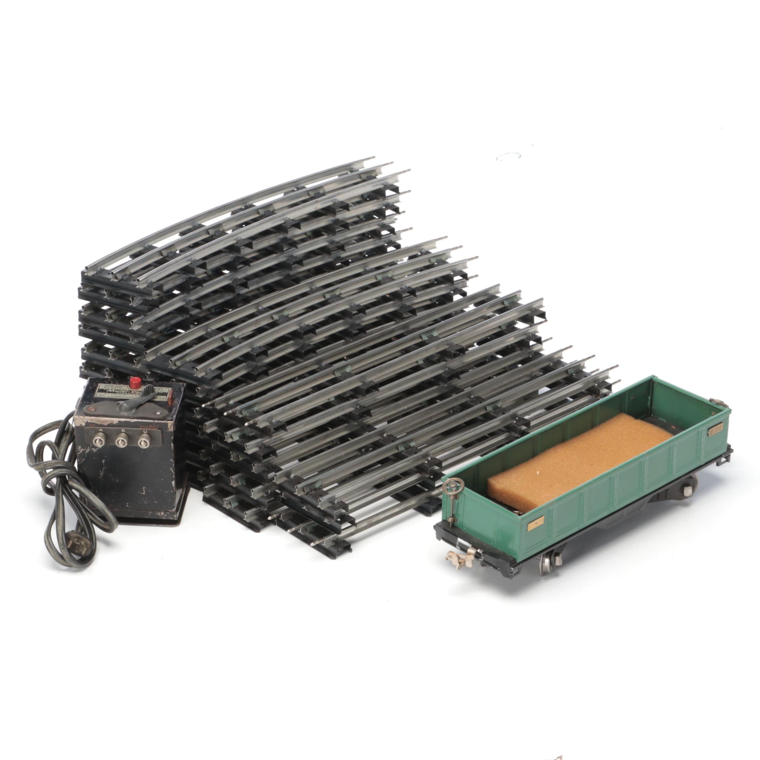 Lionel Multi-Control Transformer and Toy Train Car with More Accessories