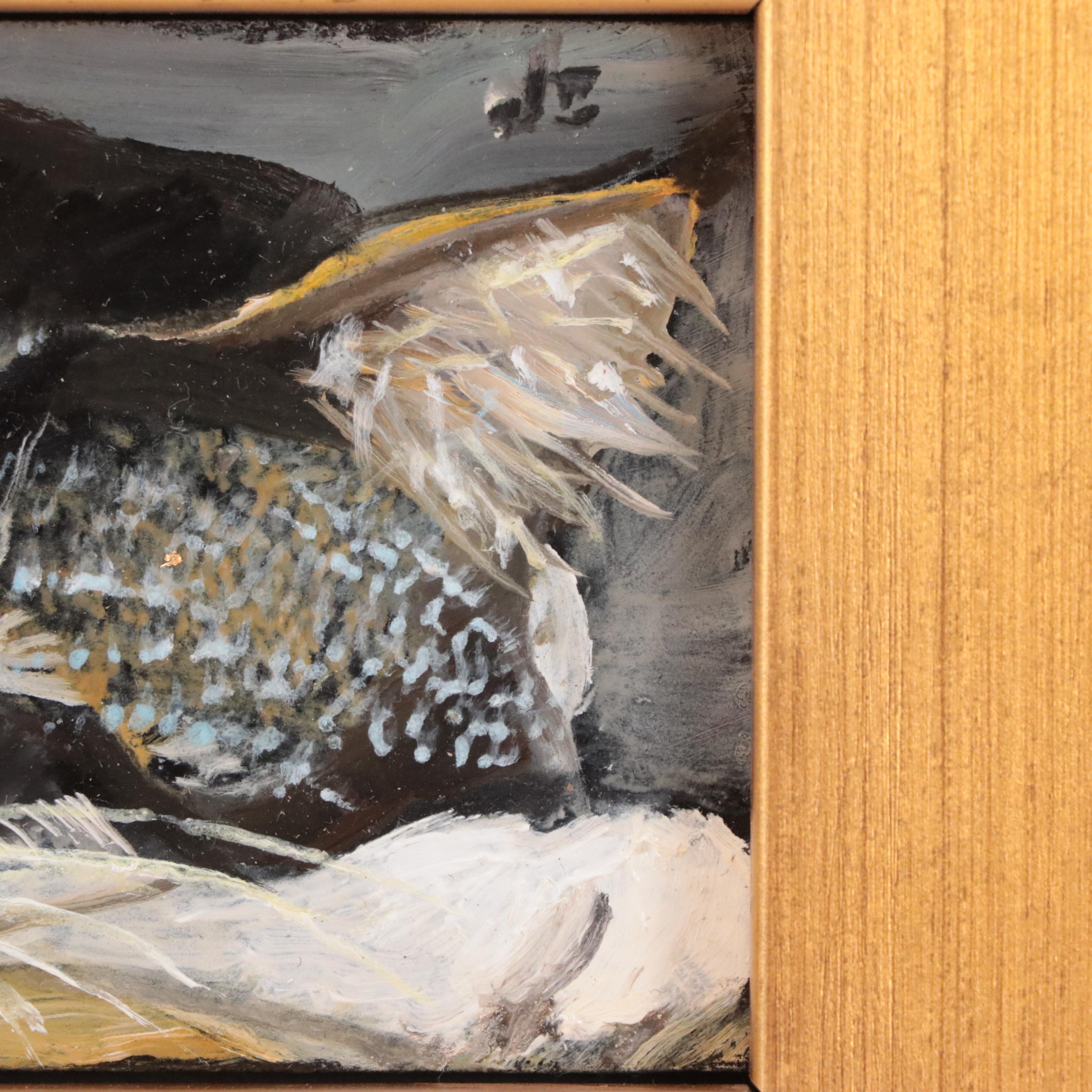 Jeff Claudio Oil Painting "Cat Nap"