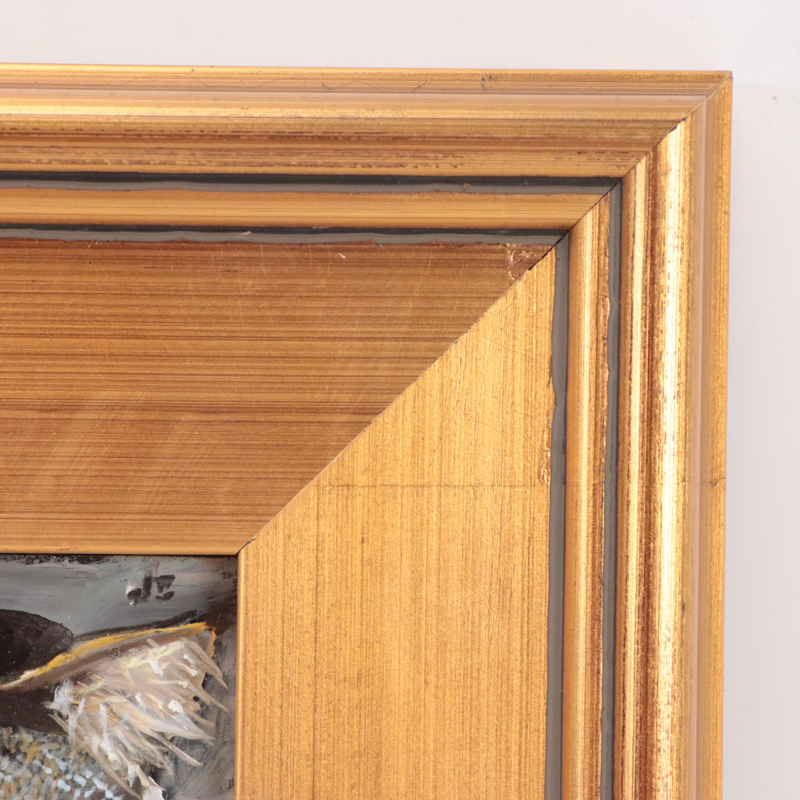 Jeff Claudio Oil Painting "Cat Nap"