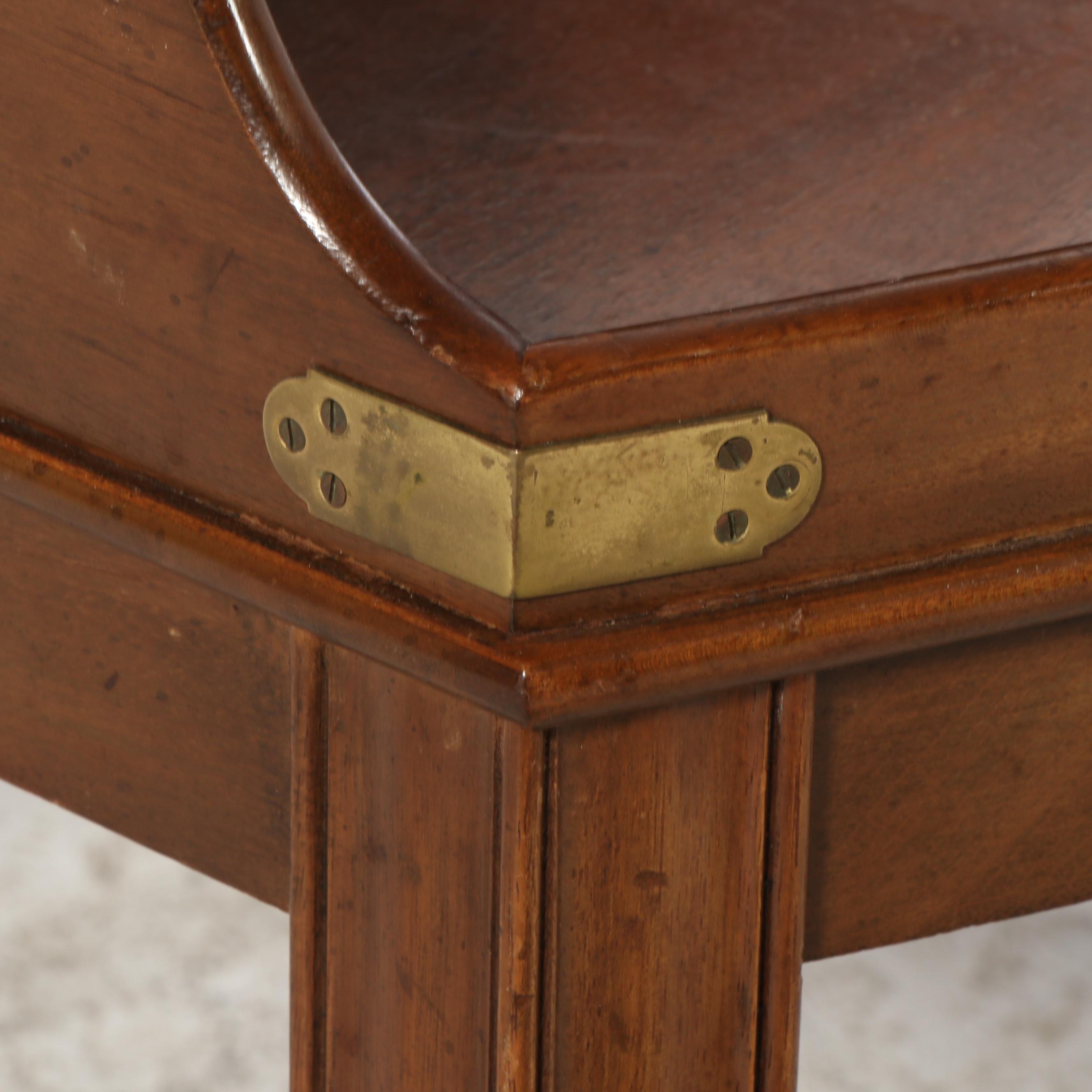 Kittinger "Williamsburg Adaptation"  Mahogany Butler's Tray Coffee Table