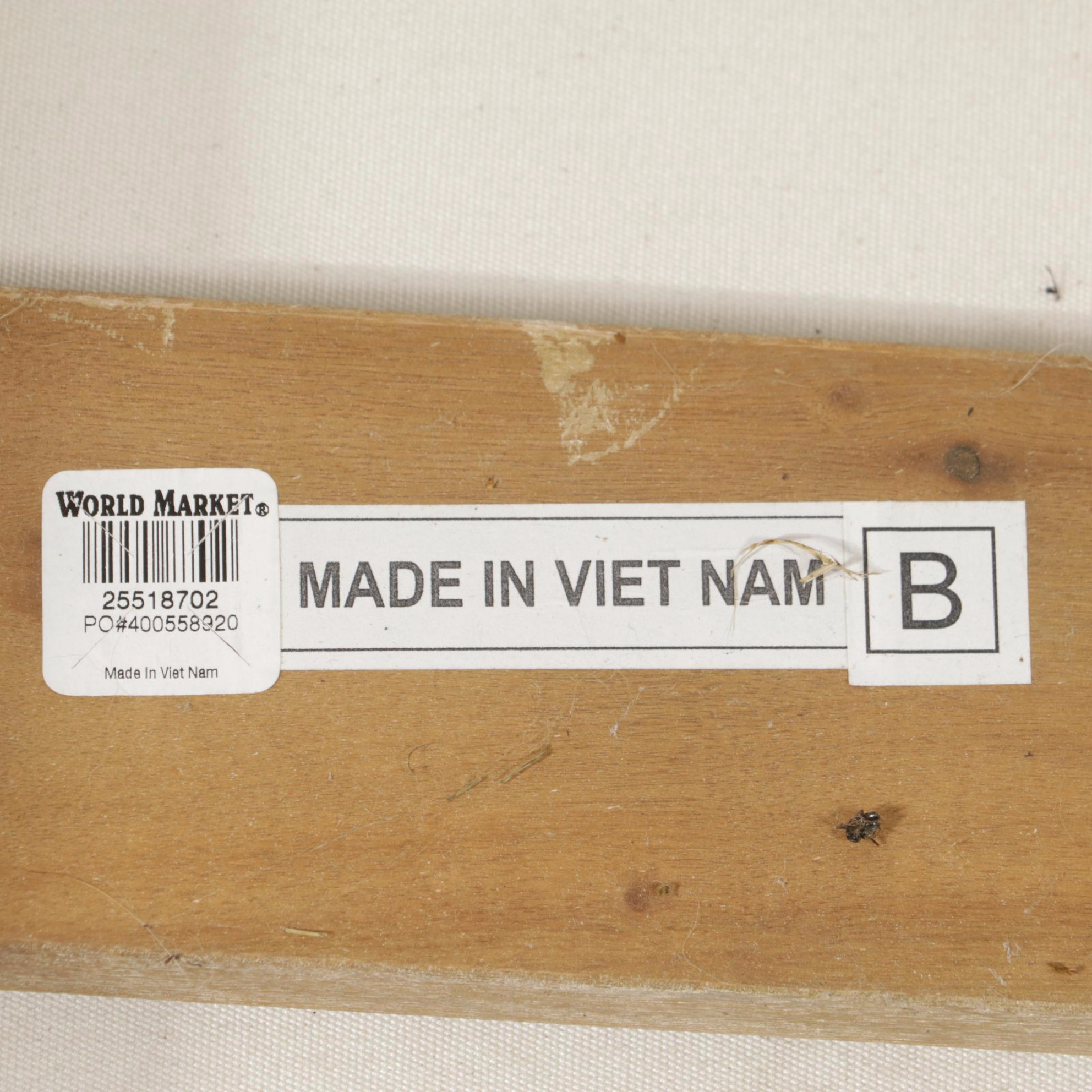 World Market "Segovia" Eucalyptus Outdoor Loveseat and Chairs