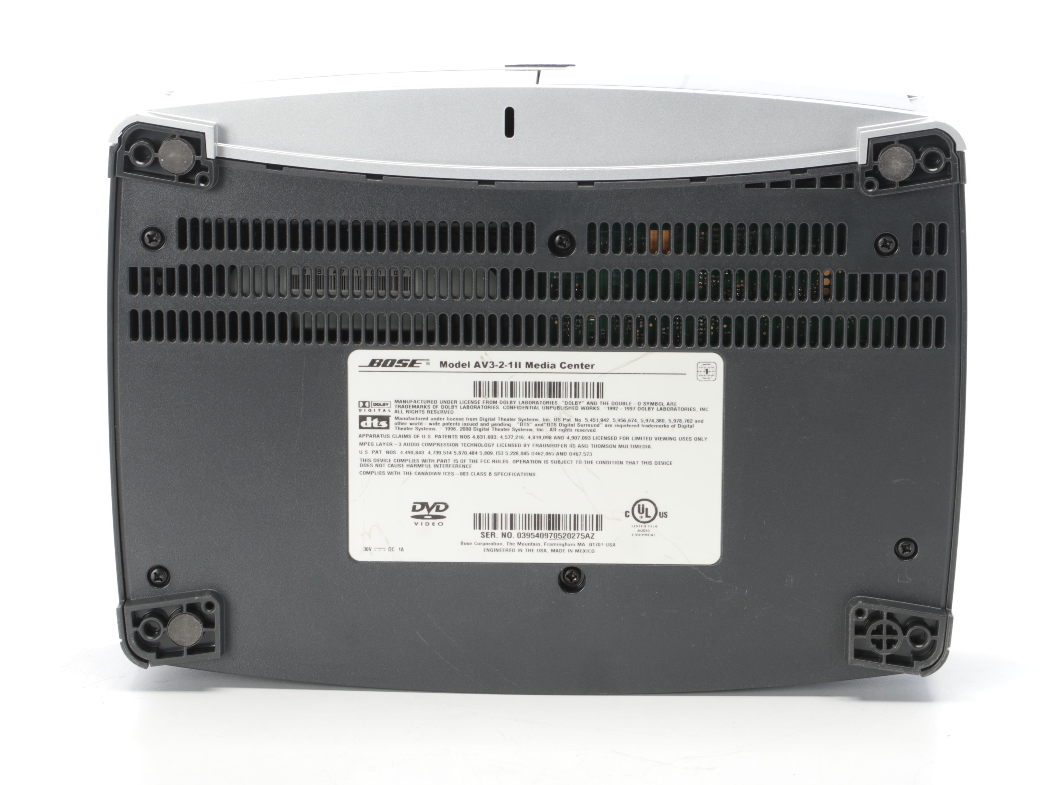 Bose AV3-2-1 II Media Center with PS3-2-1 II Speaker System