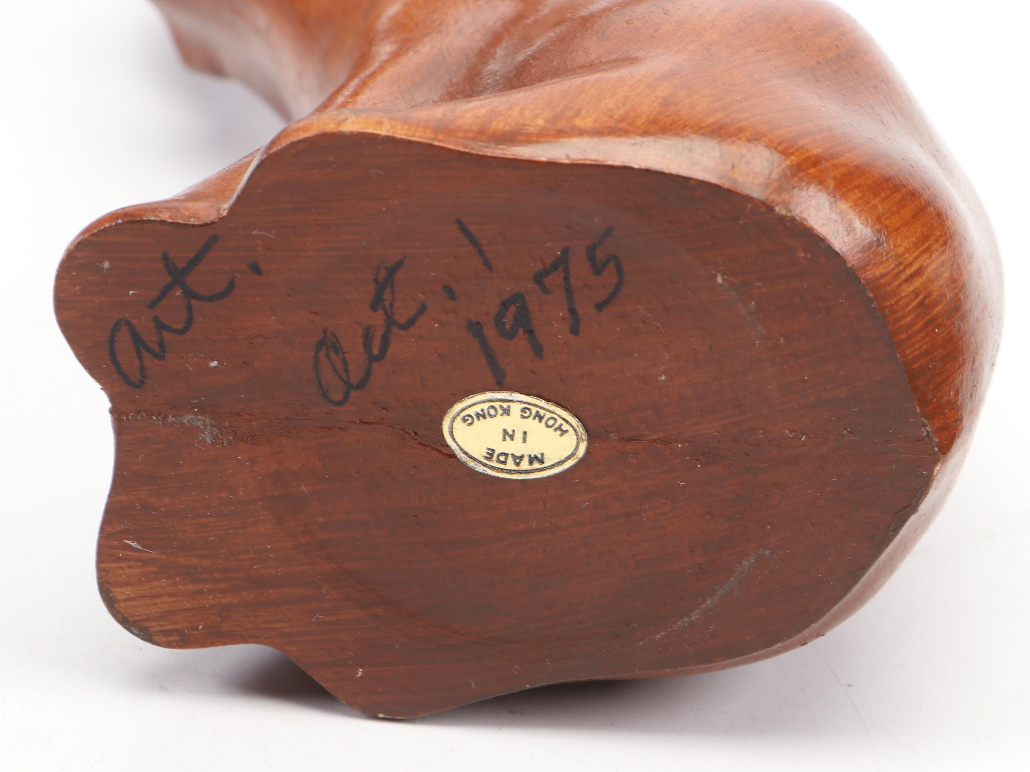 Celluloid Elephants in Wood Crate Diorama and More Carved Wood Elephant Décor