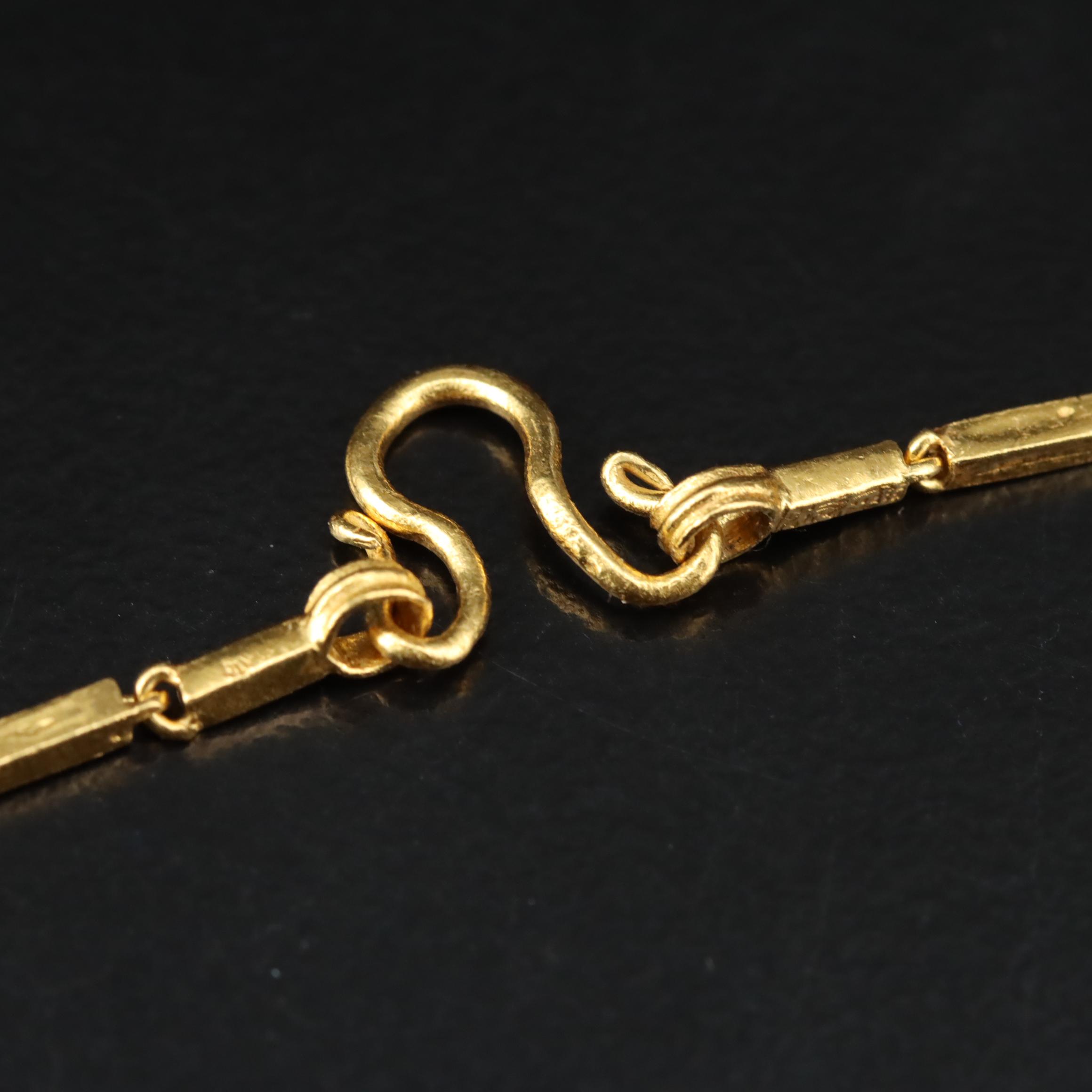 22K Baht Chain Necklace