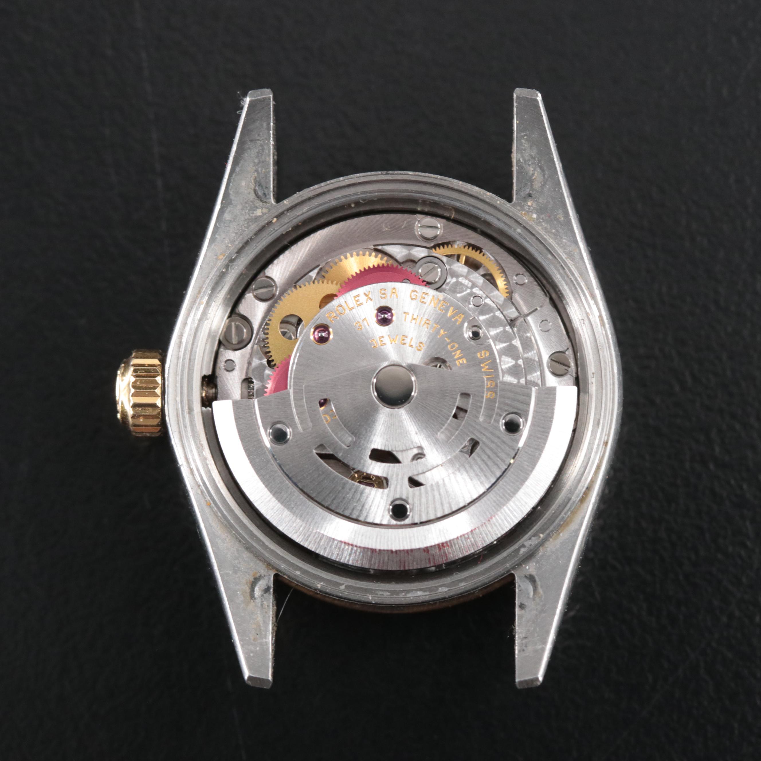 2000 Rolex Oyster Perpetual 18K and Stainless Steel Watch