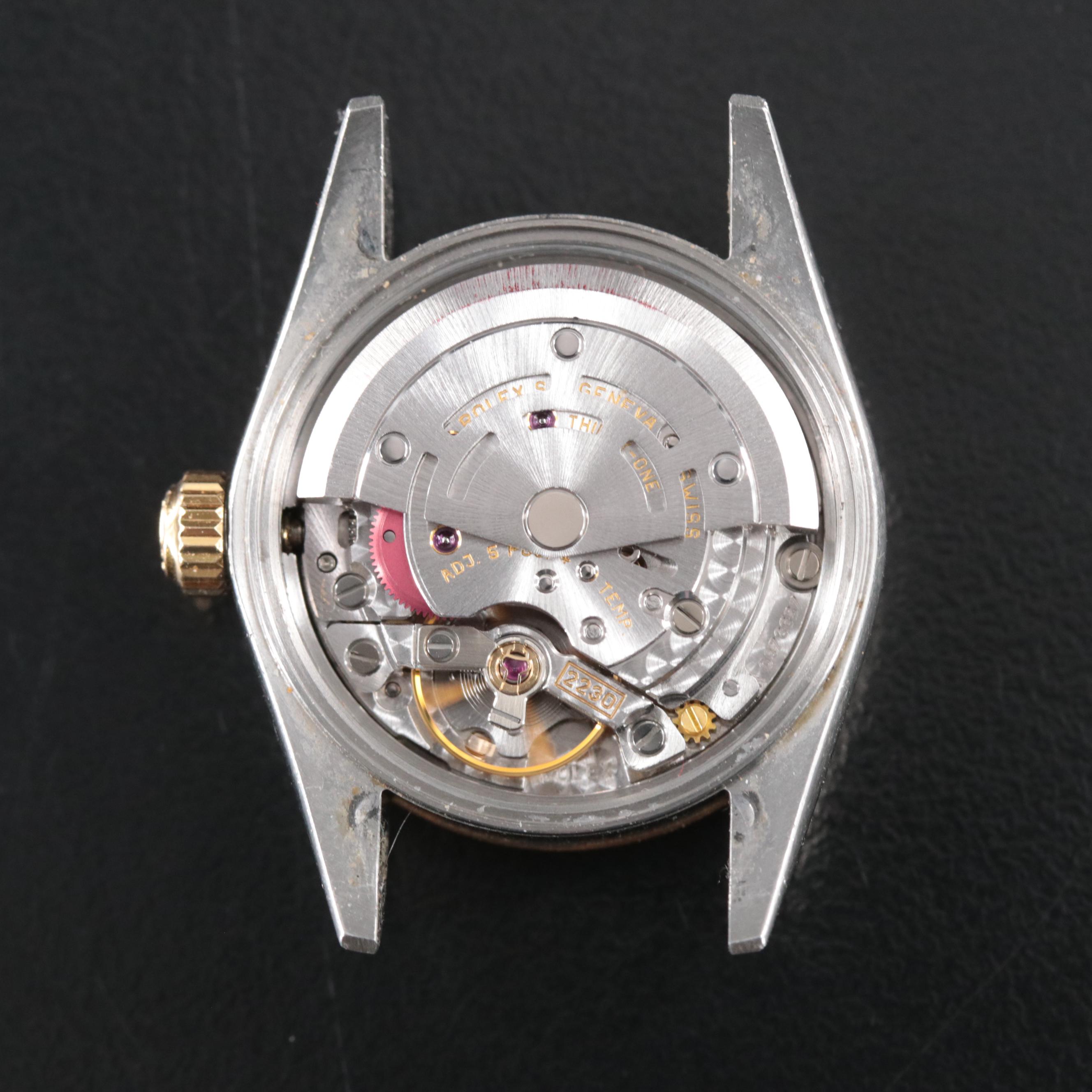 2000 Rolex Oyster Perpetual 18K and Stainless Steel Watch