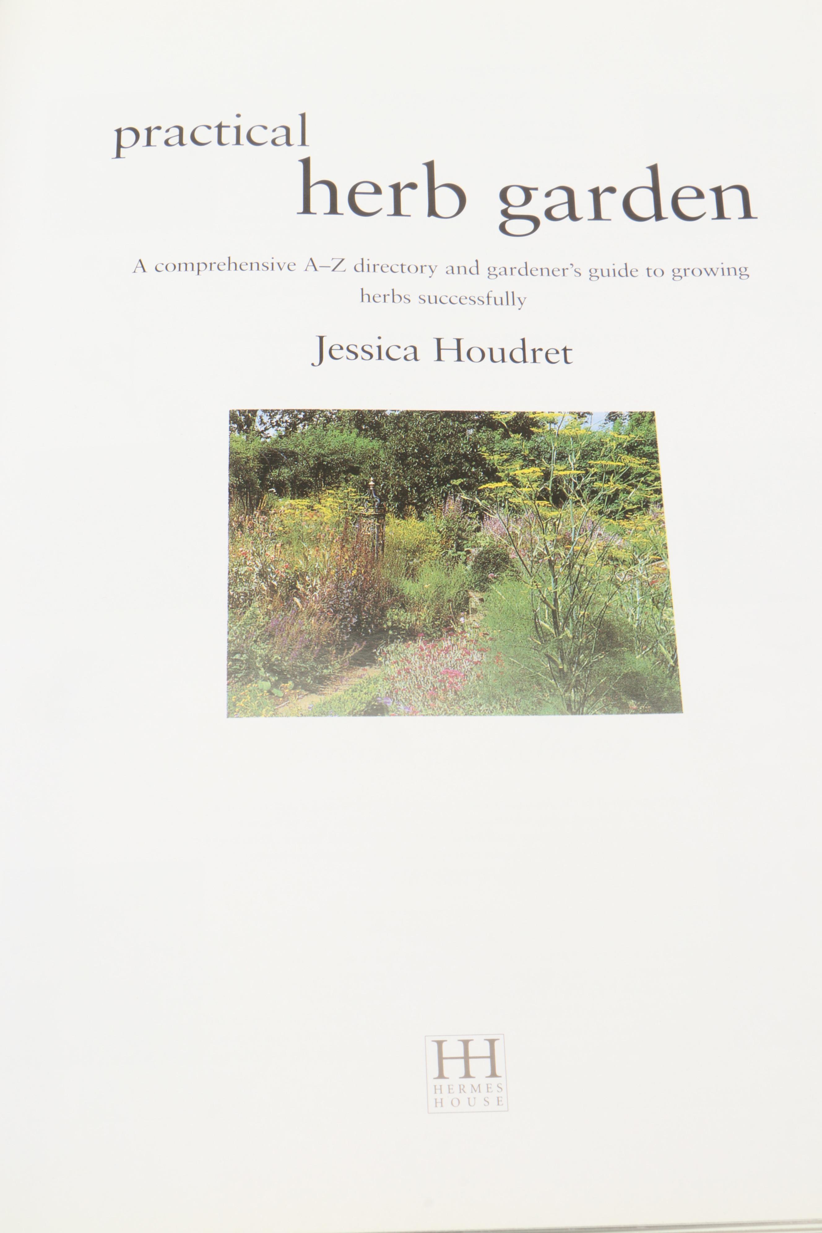 "Practical Herb Garden" by Jessica Houdret and More Nature Identification Books