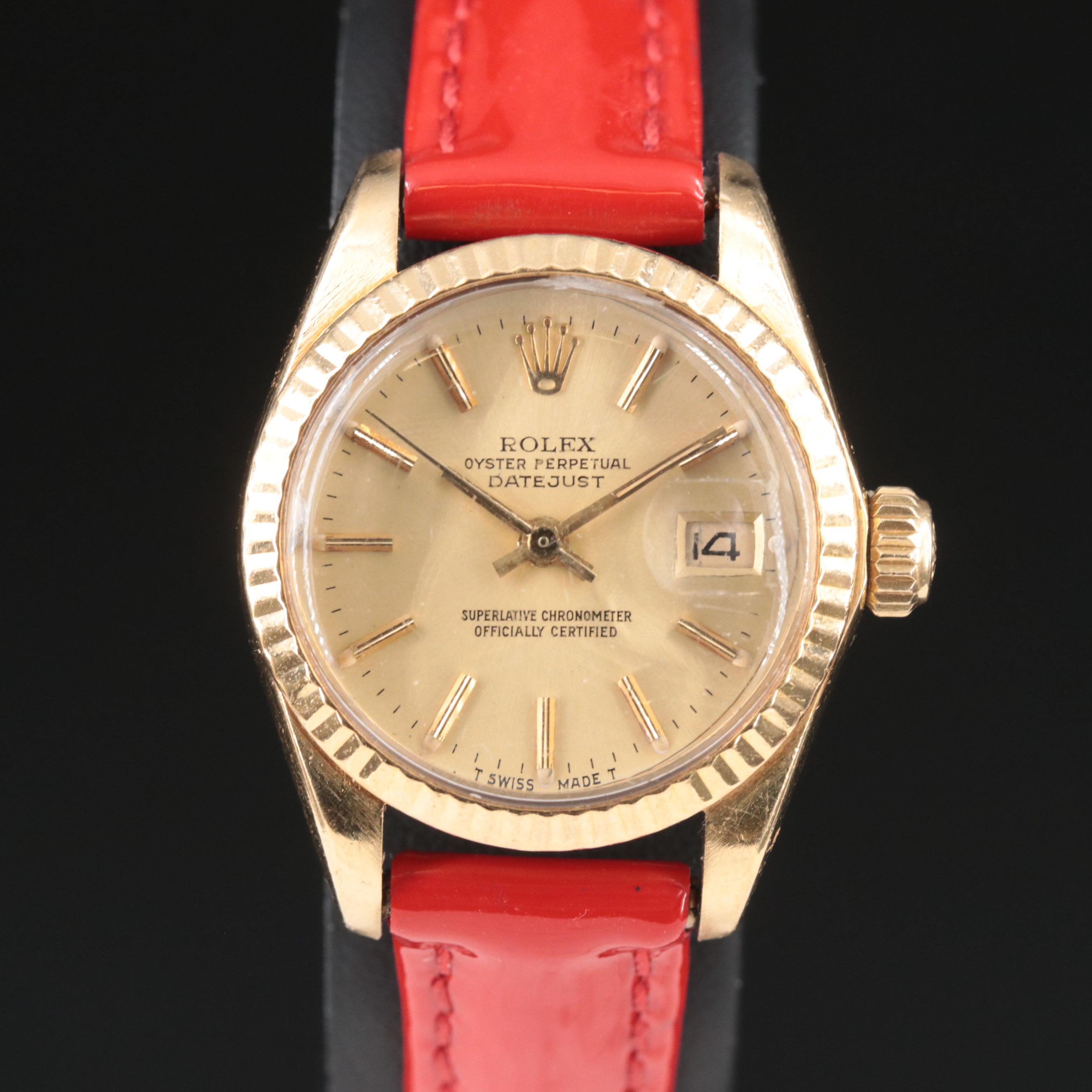 1982 Rolex Oyster Perpetual Datejust Watch