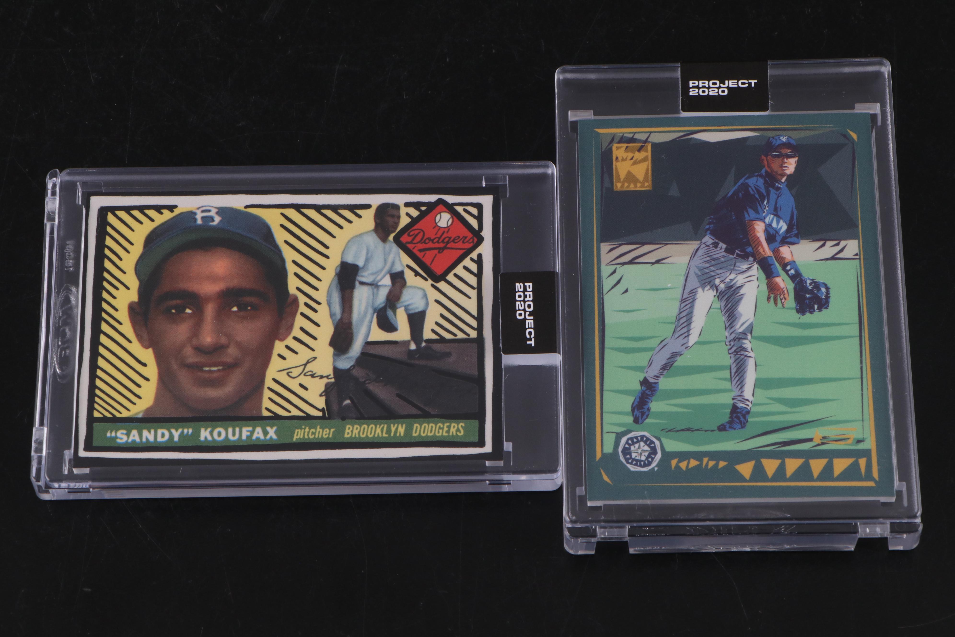 Prizm and Other Sports Cards with Ken Griffey Jr., Bryce Harper, Joe Burrow