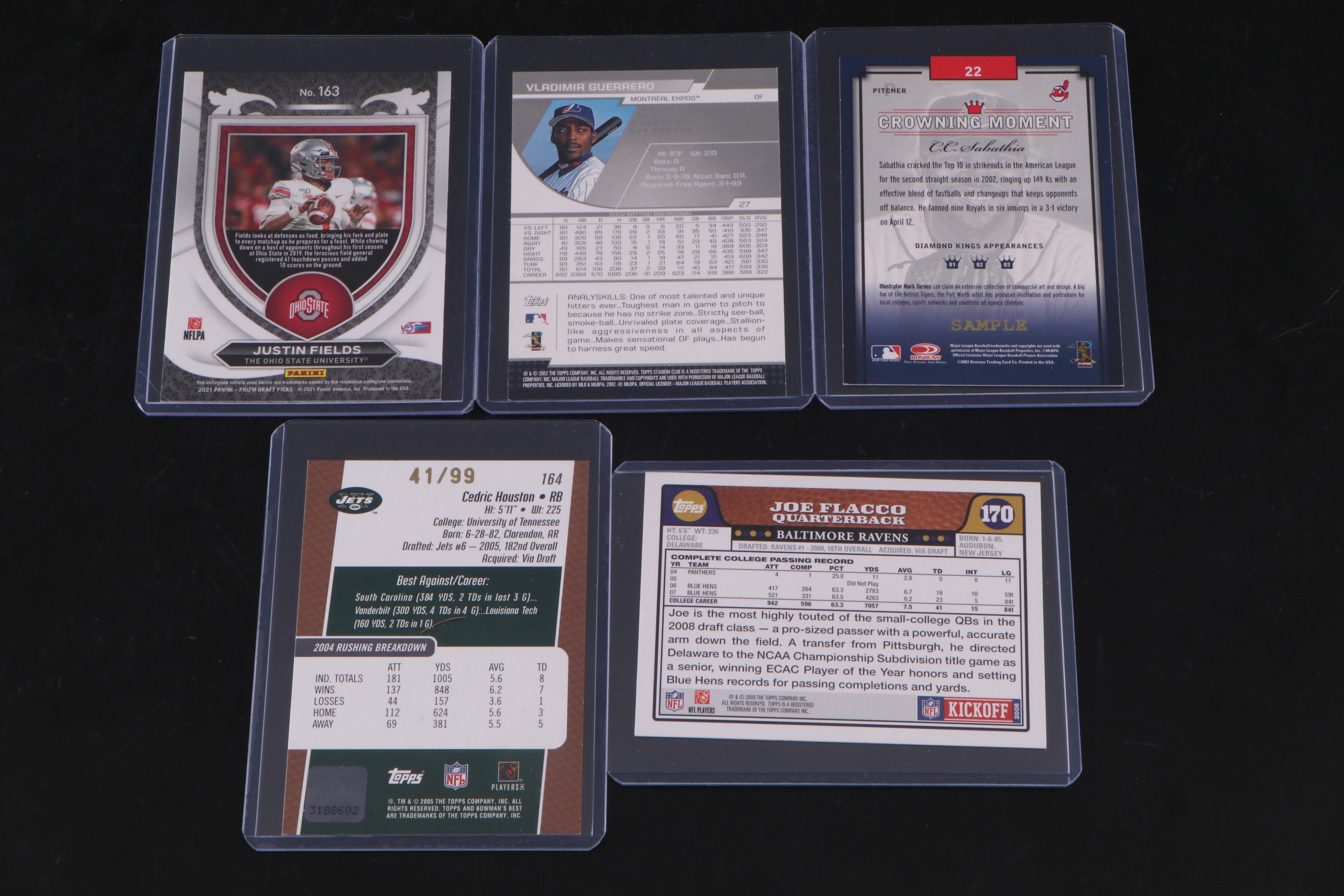 Prizm and Other Sports Cards with Ken Griffey Jr., Bryce Harper, Joe Burrow