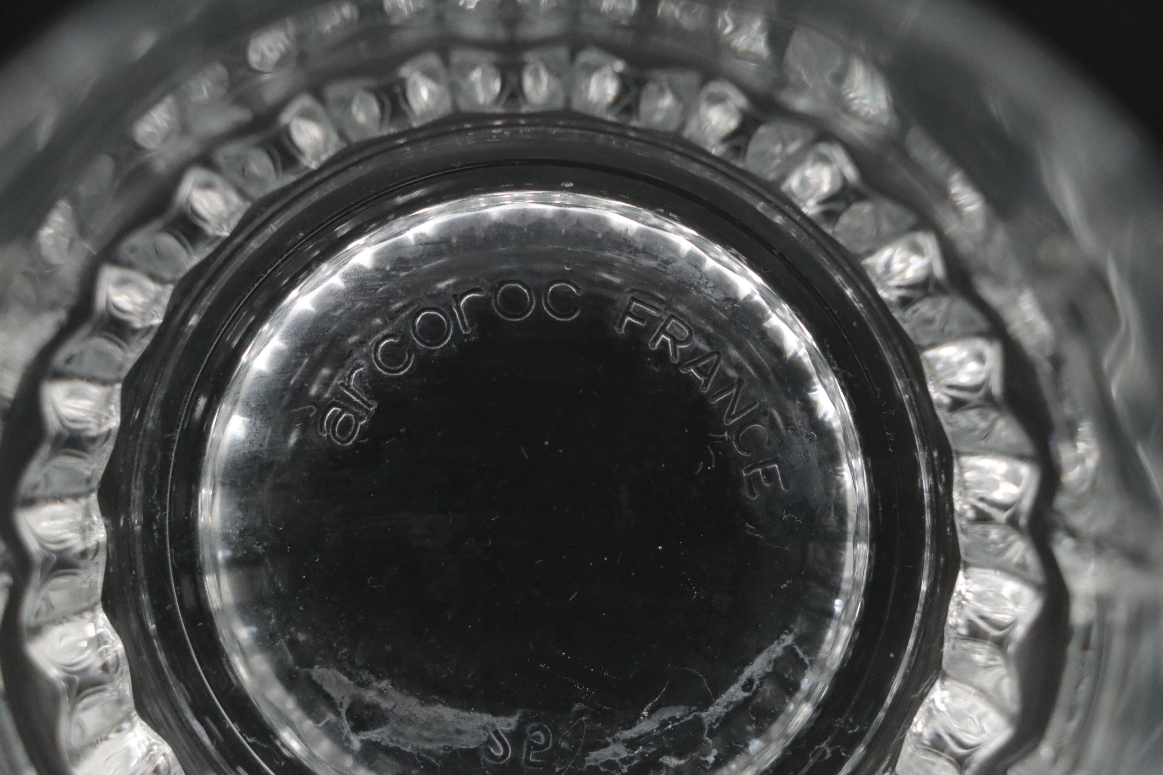 Arcoroc "Lancer" Glass On The Rock Glasses and Juice Glasses with More