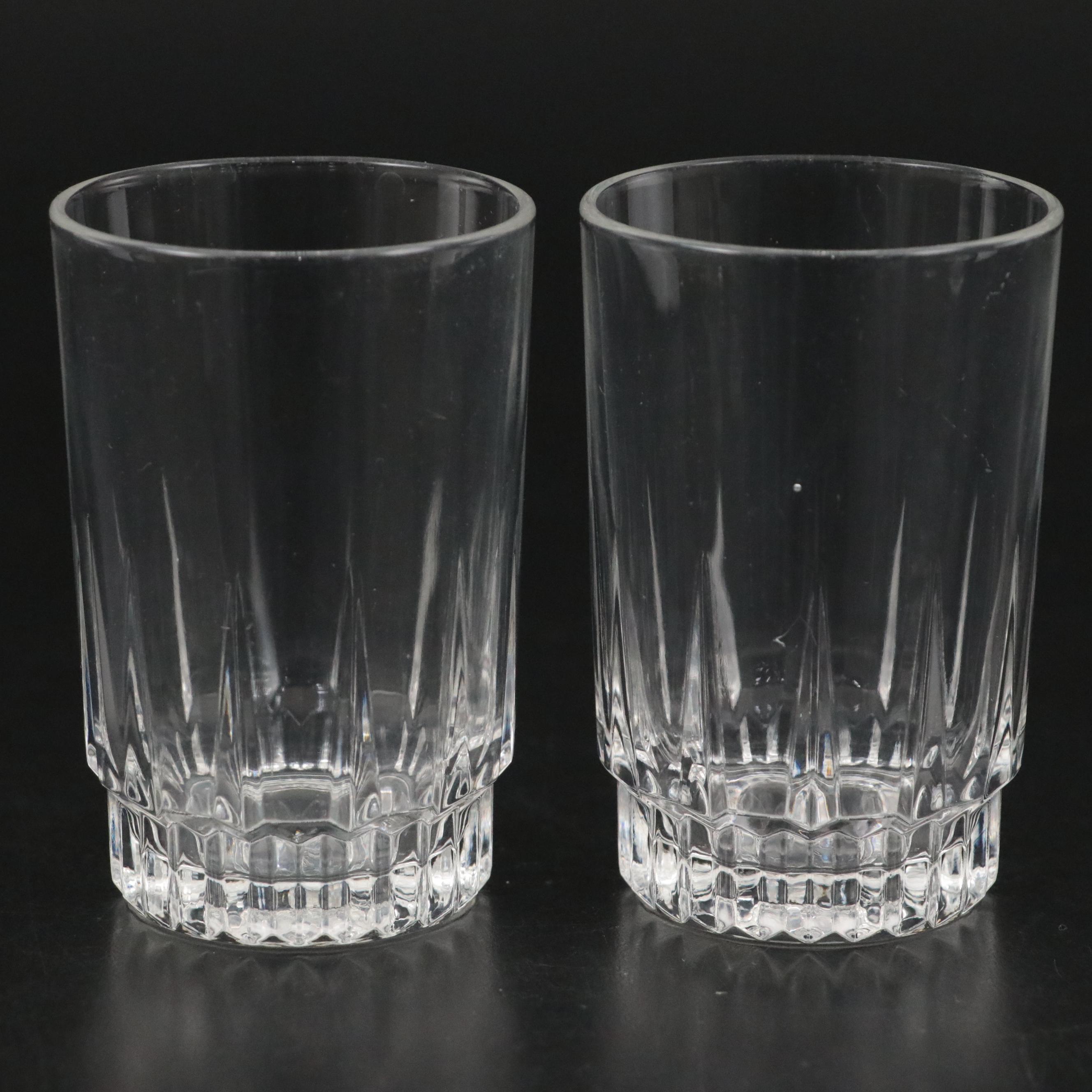 Arcoroc "Lancer" Glass On The Rock Glasses and Juice Glasses with More