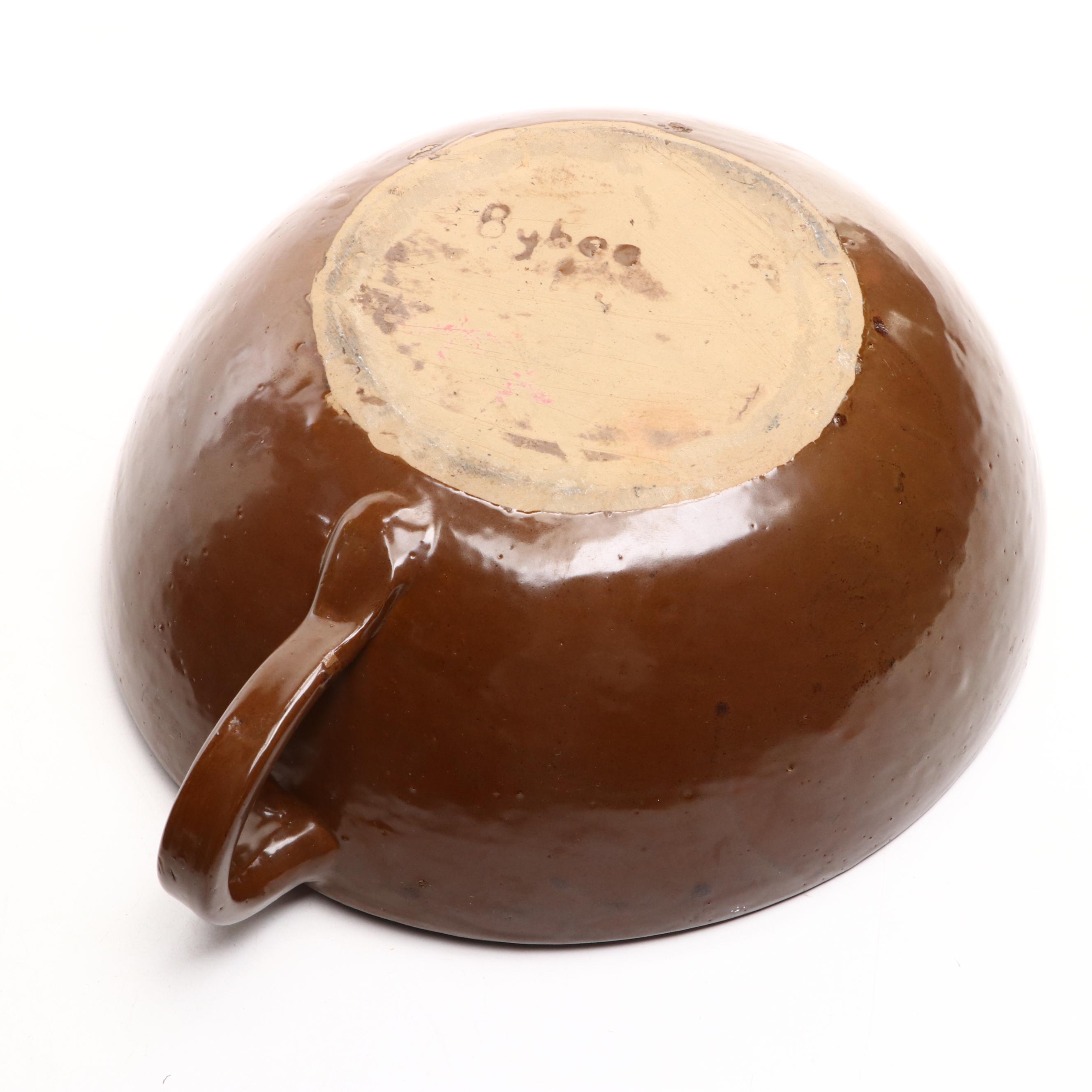 Bybee Brown Glaze Ceramic Mugs and More Glazed Ceramic Table Accessories