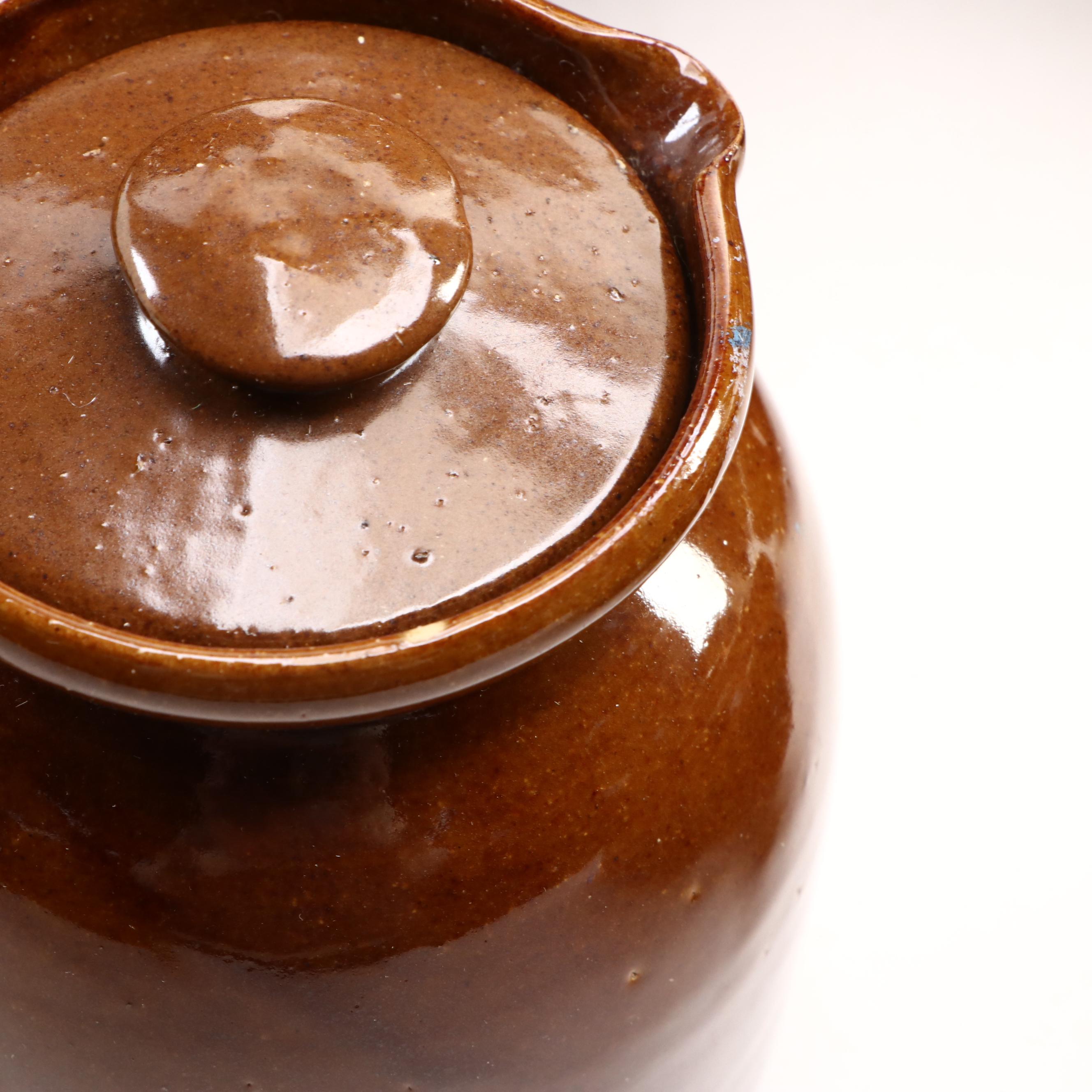 Bybee Brown Glaze Ceramic Mugs and More Glazed Ceramic Table Accessories